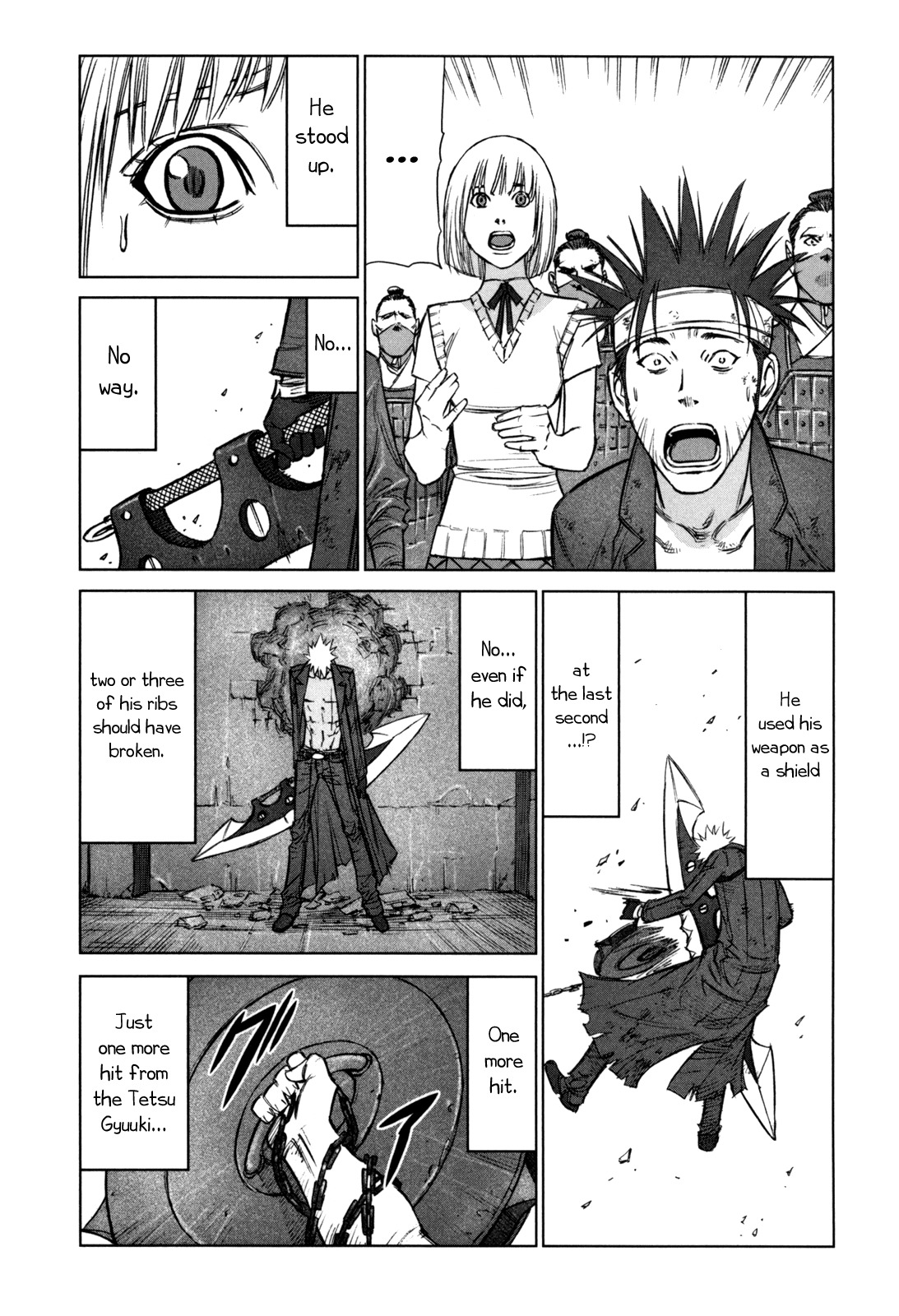 Jackals Chapter 46 page 6 - Chapter 46: Raging Beast vs Alligator