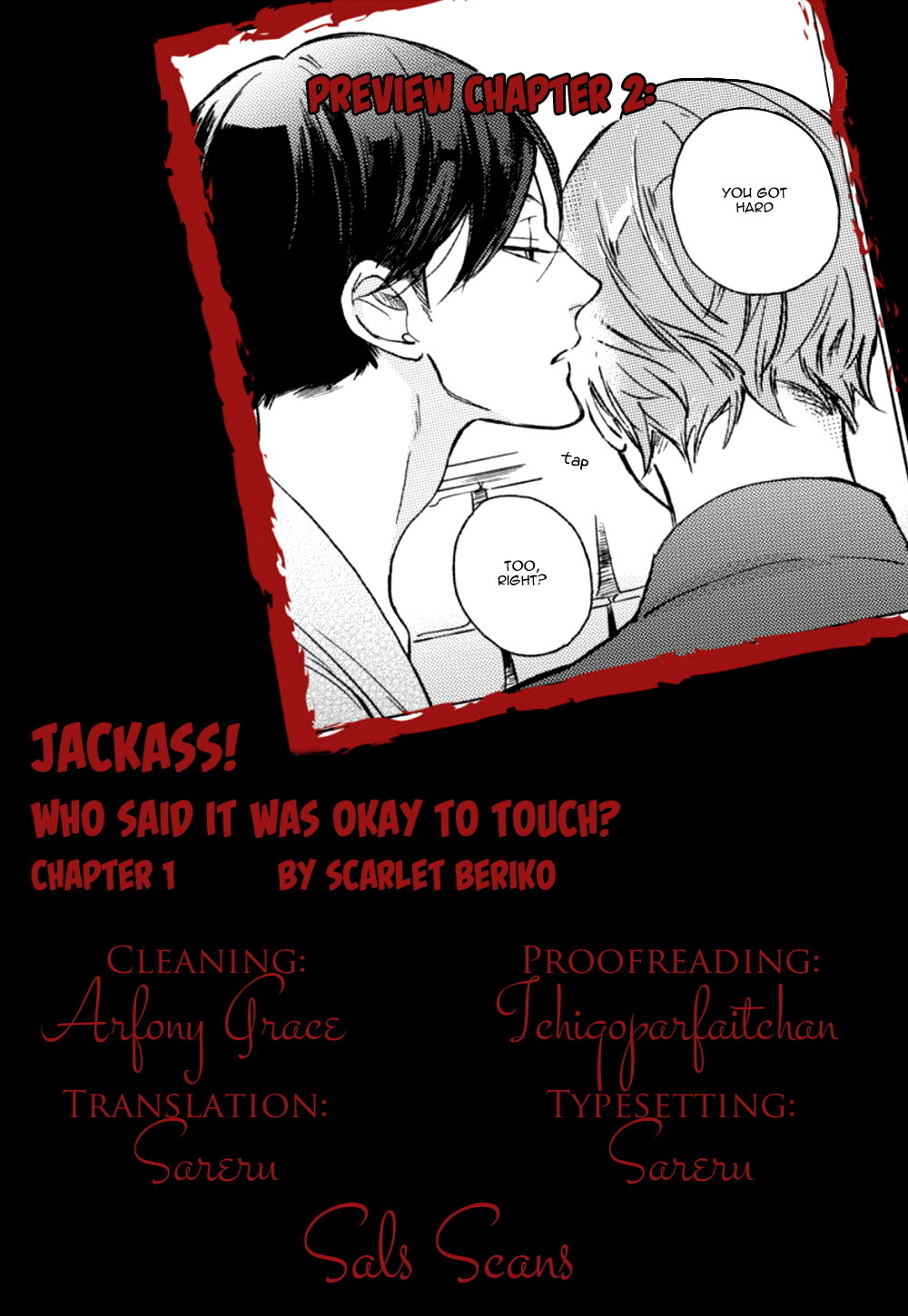 Jackass! - Sawatte Ii tte Dare ga Itta yo? Chapter 1 page 37 - Chapter 1