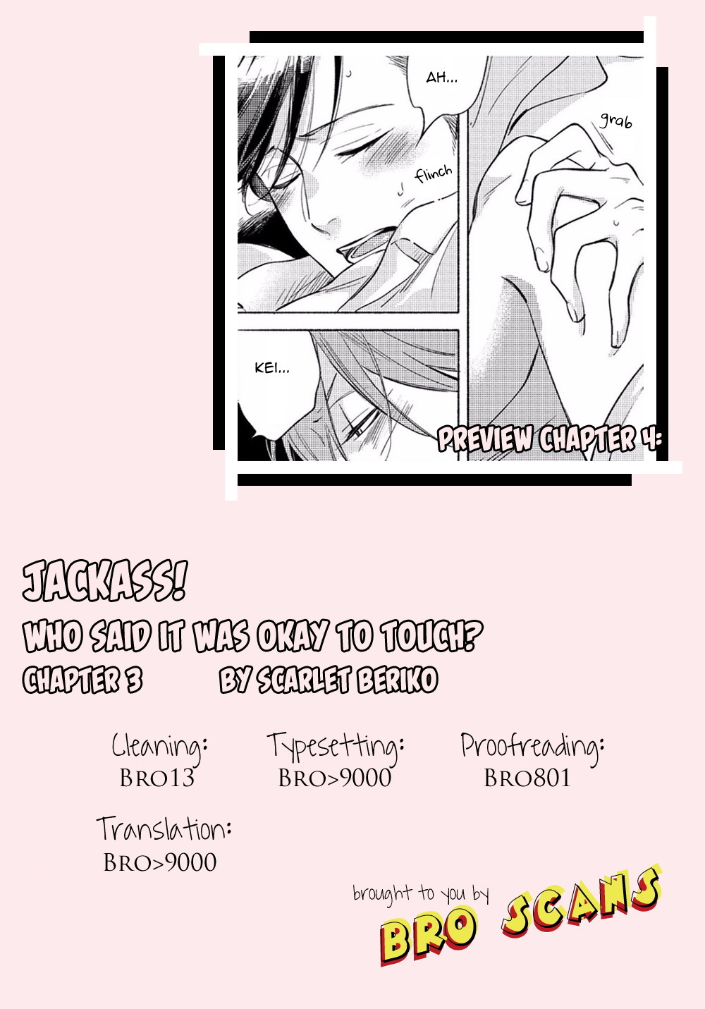 Jackass! - Sawatte Ii tte Dare ga Itta yo? Chapter 3 page 35 - Chapter 3