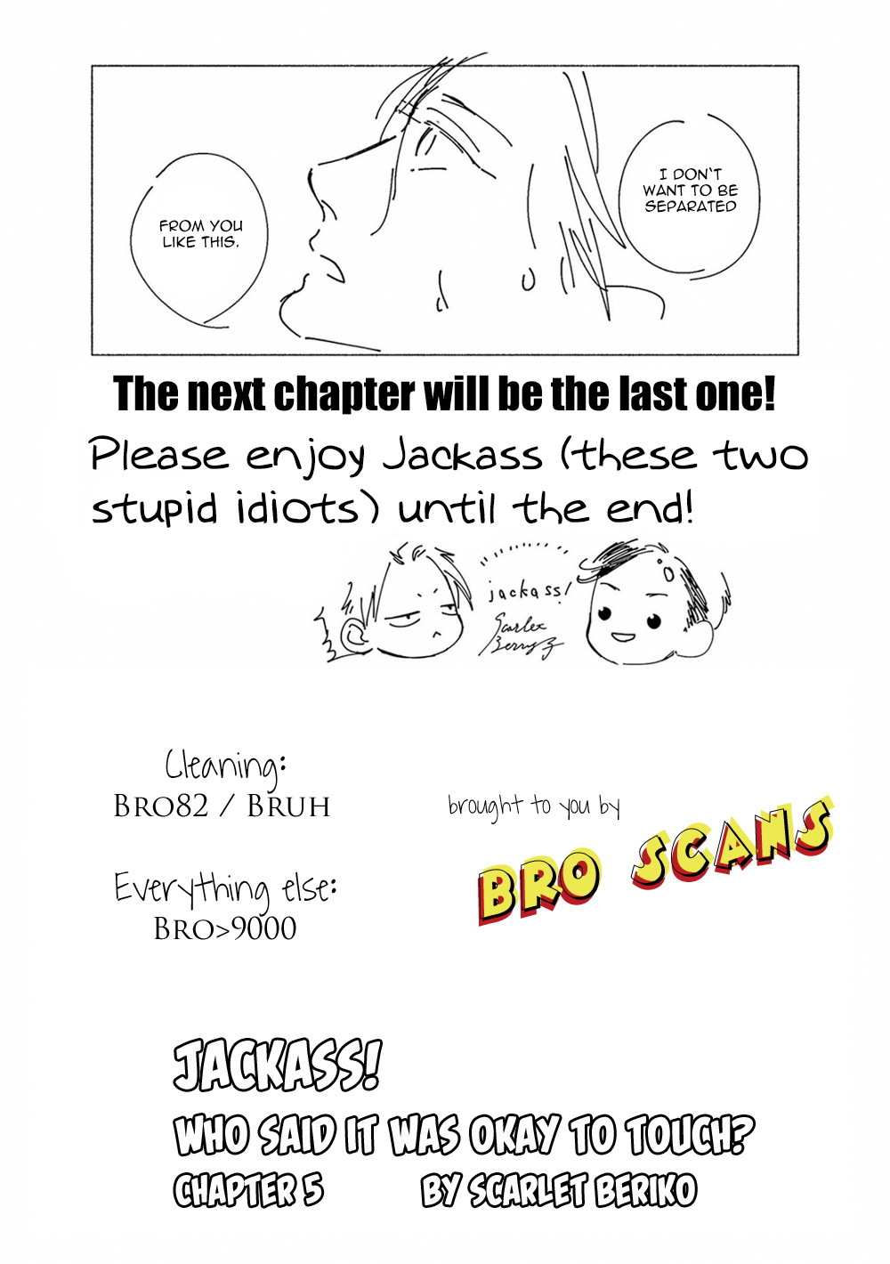 Jackass! - Sawatte Ii tte Dare ga Itta yo? Chapter 5 page 39 - Chapter 5