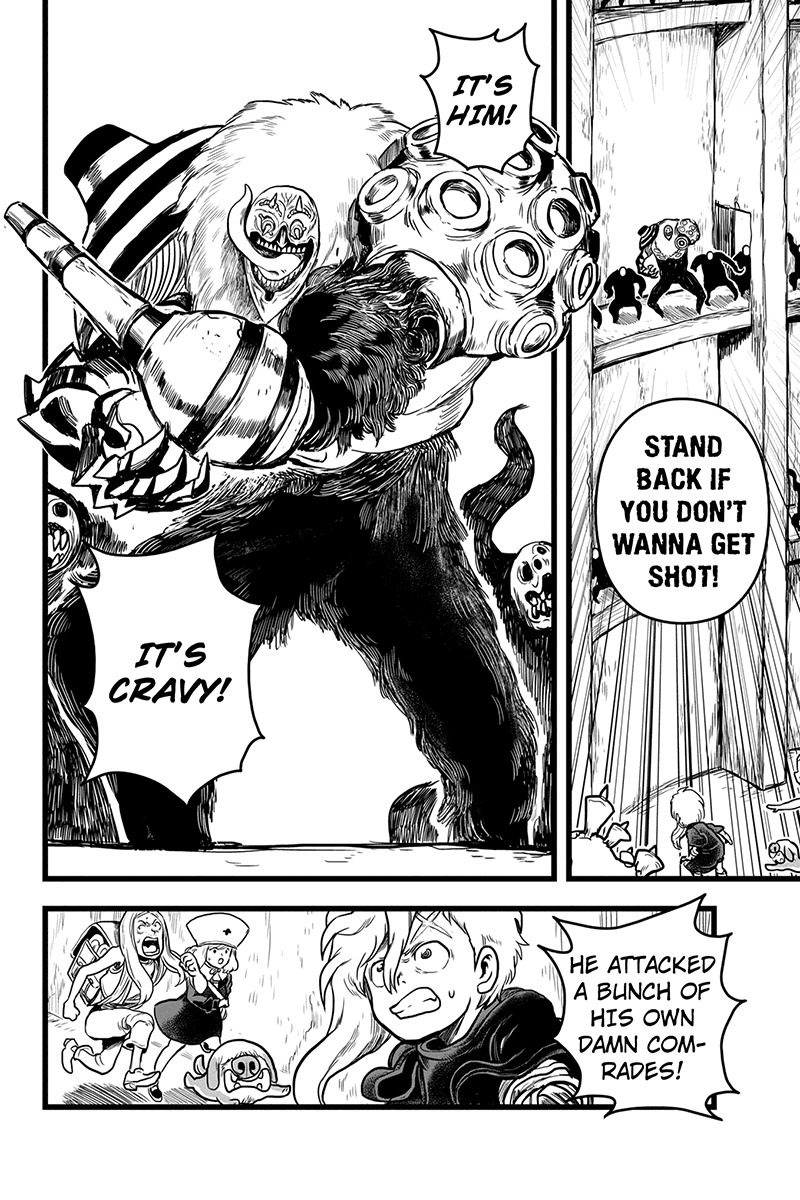 Jafuu no Stra Chapter 34 page 10 - Chapter 34: Defending to the Last