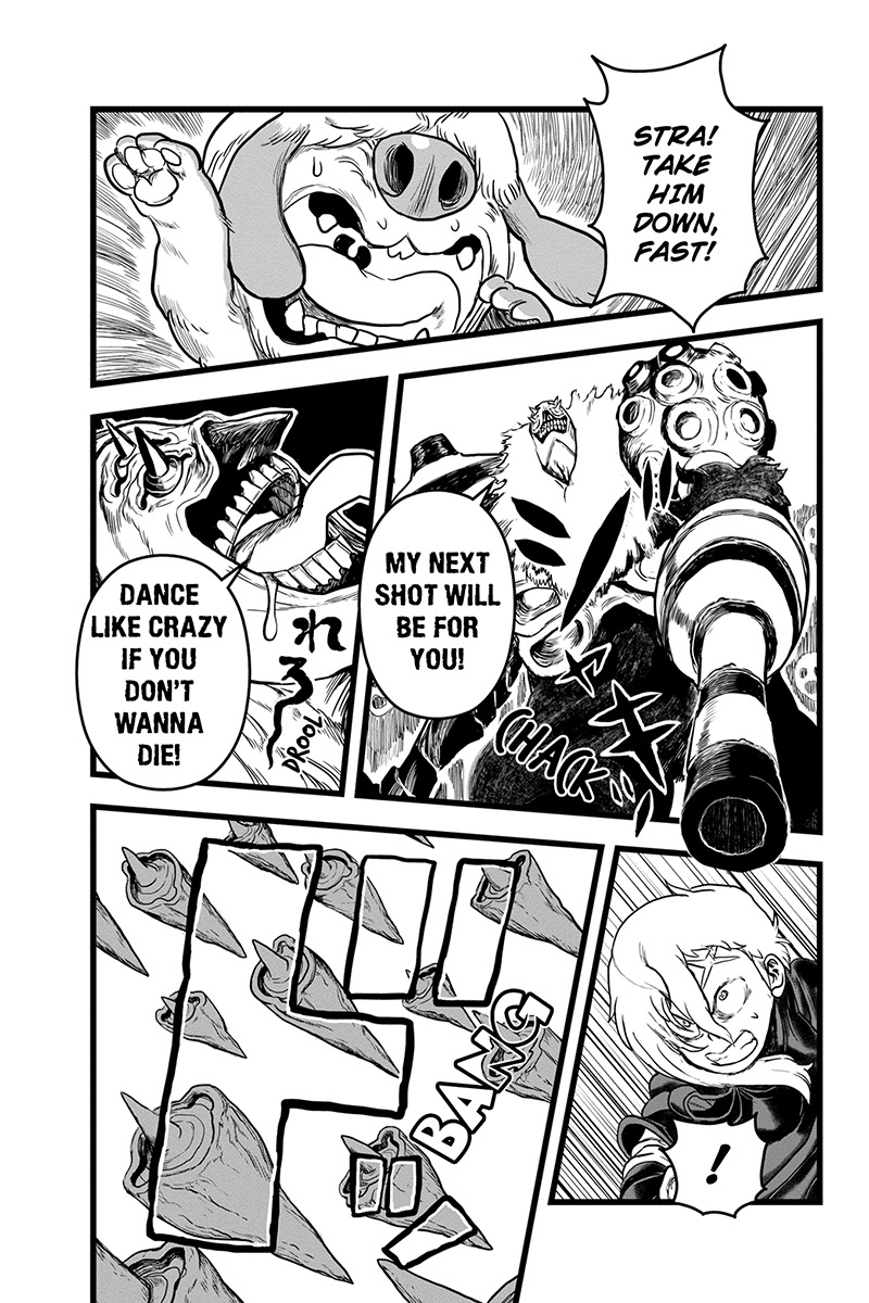 Jafuu no Stra Chapter 34 page 11 - Chapter 34: Defending to the Last
