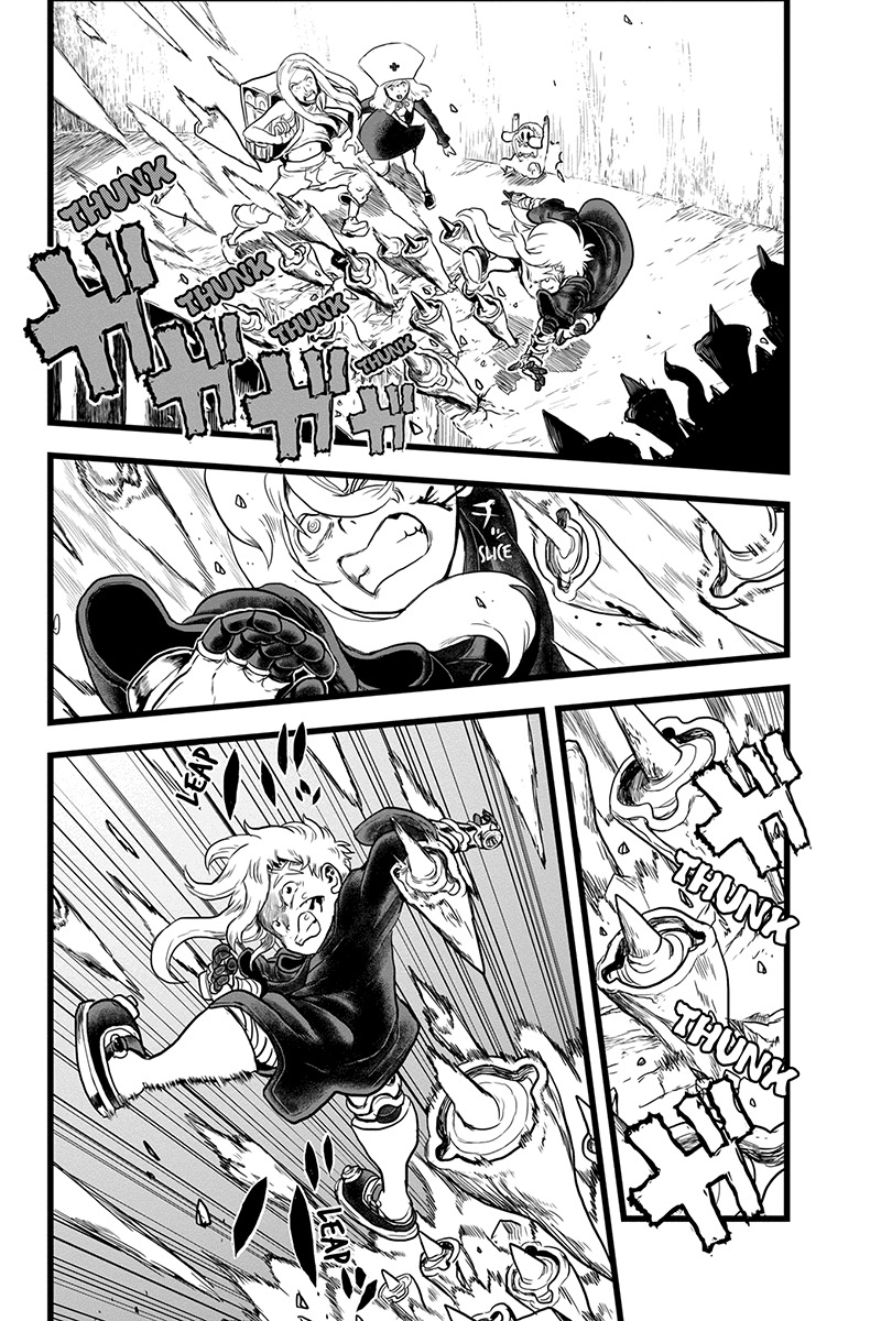 Jafuu no Stra Chapter 34 page 12 - Chapter 34: Defending to the Last