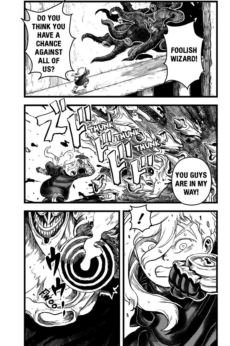 Jafuu no Stra Chapter 34 page 9 - Chapter 34: Defending to the Last