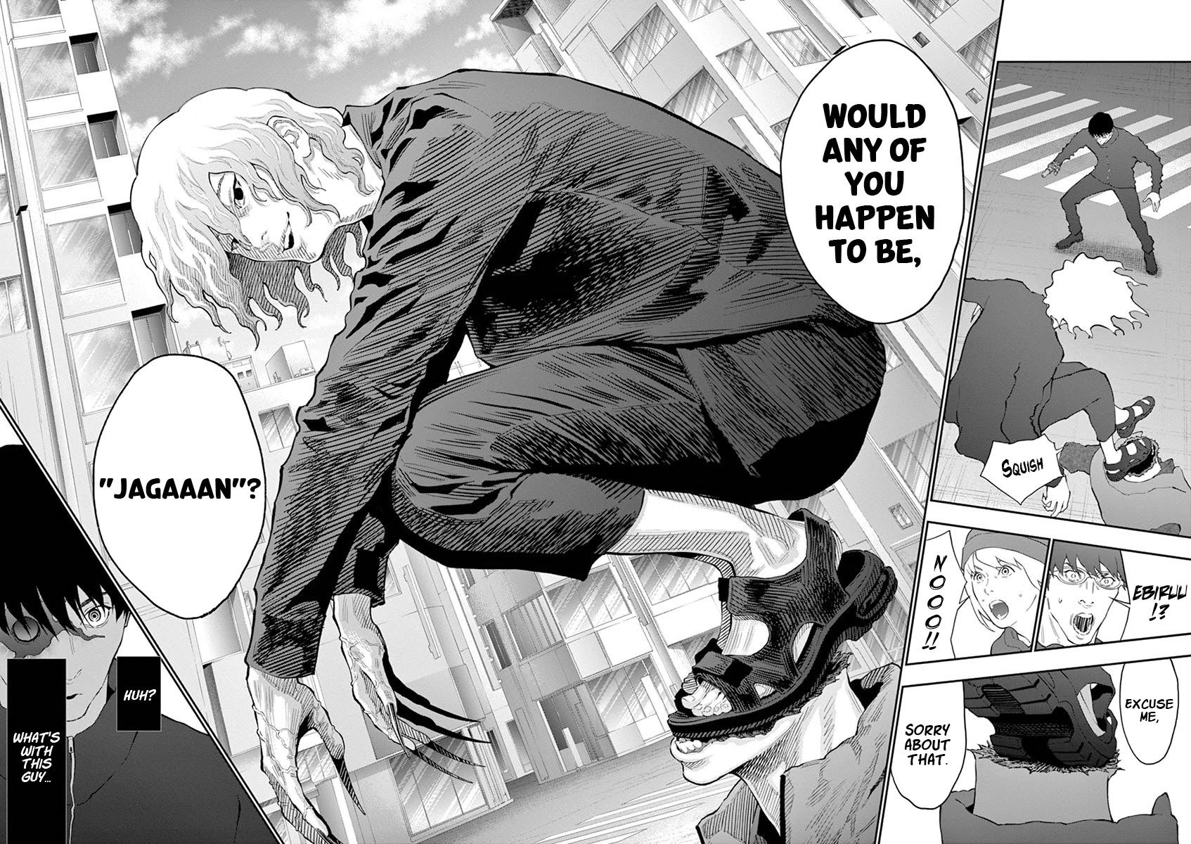 Jagaaaaaan Chapter 105 page 16 - Chapter 105: Team Kaishū