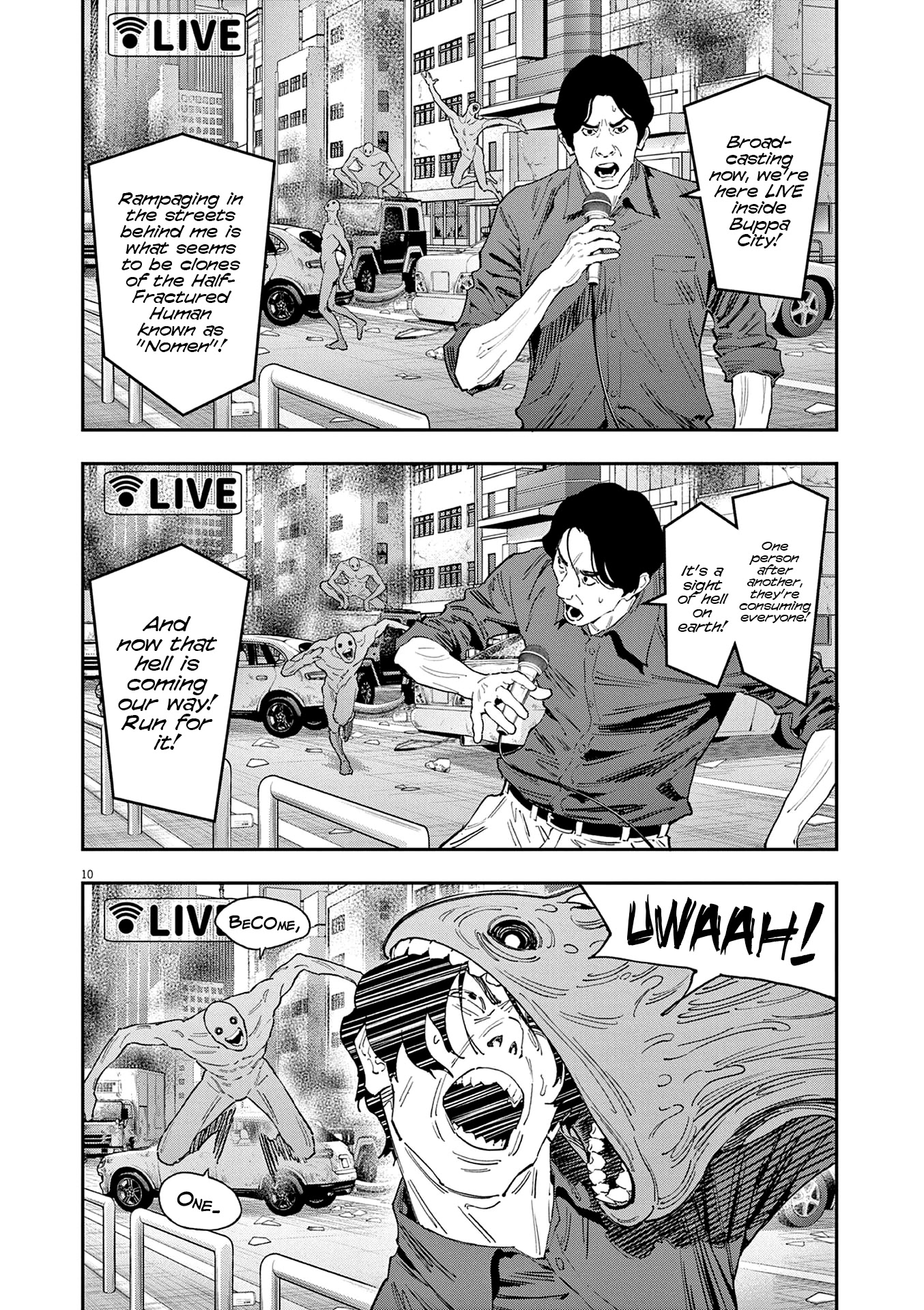 Jagaaaaaan Chapter 139 page 10 - Chapter 139: The Setting Sun