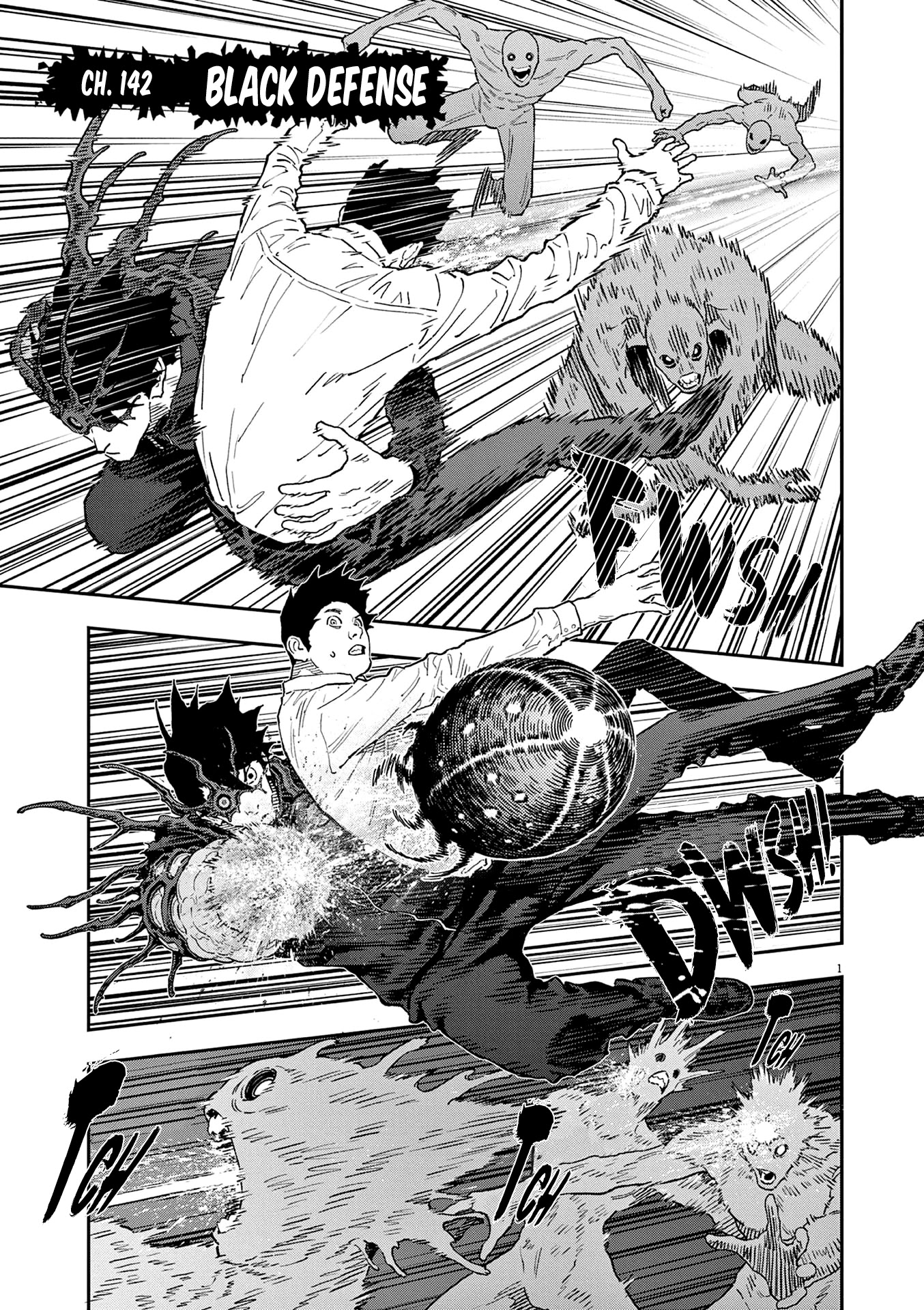Jagaaaaaan Chapter 142 page 1 - Chapter 142: Black Defense
