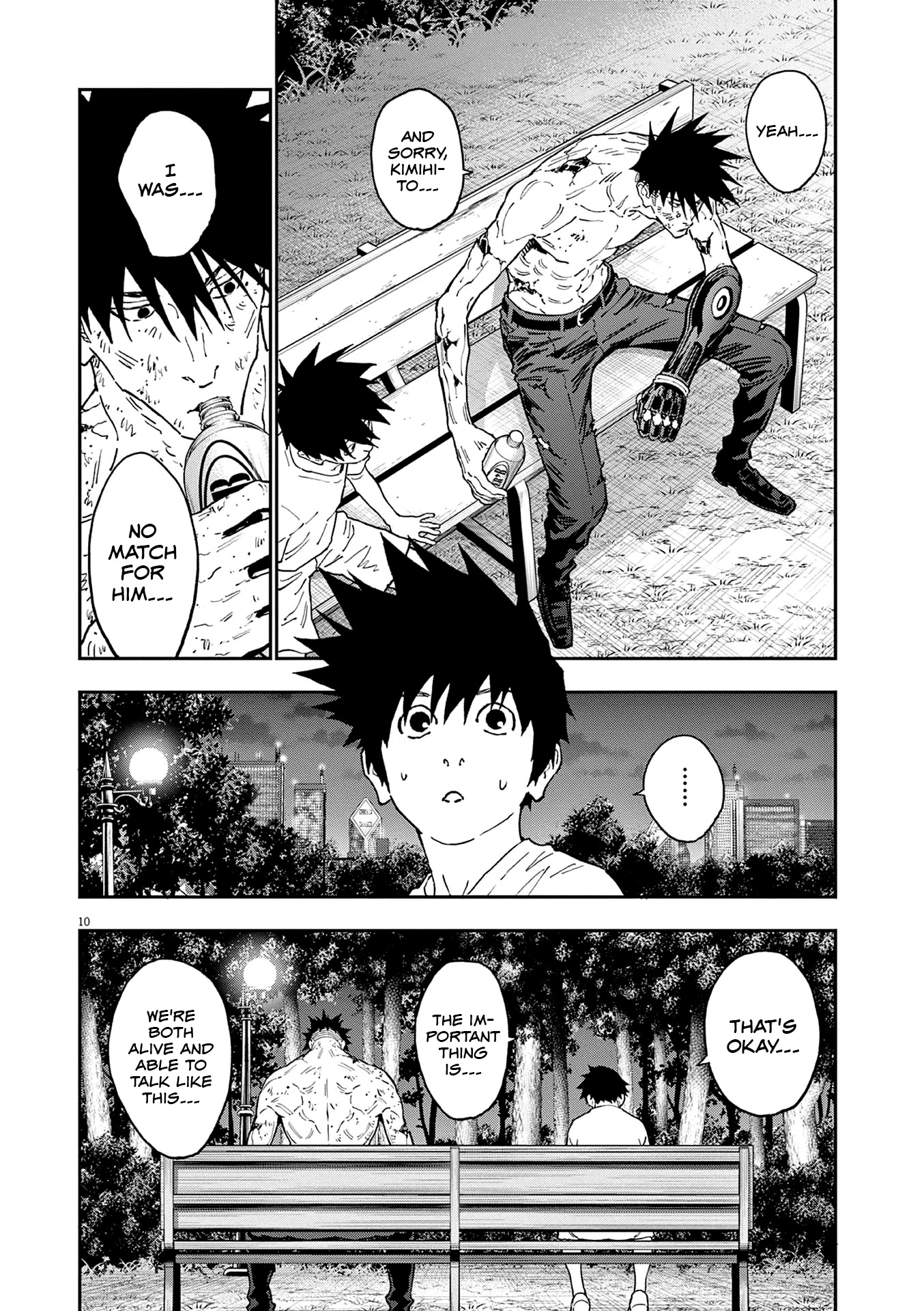 Jagaaaaaan Chapter 142 page 11 - Chapter 142: Black Defense