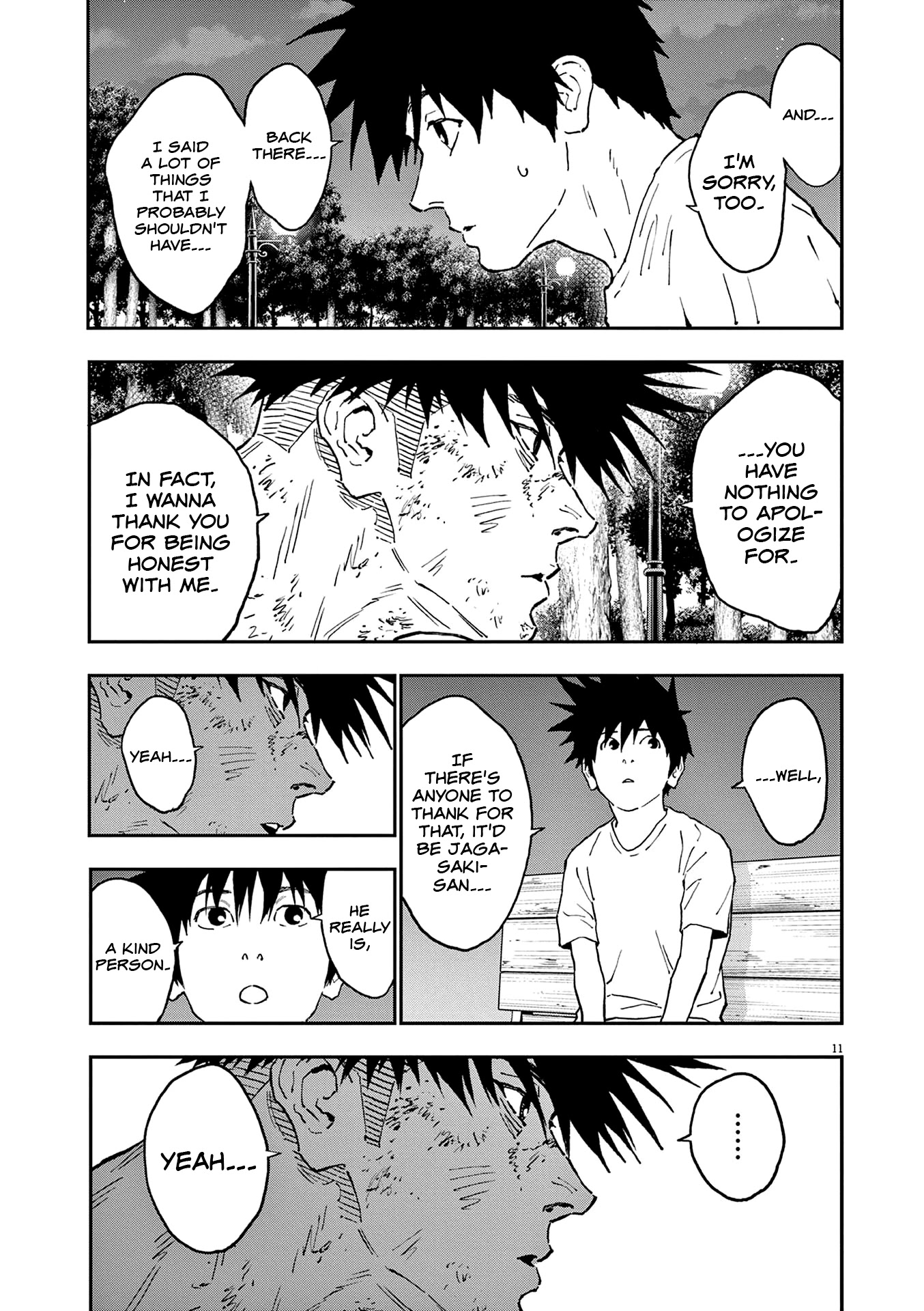 Jagaaaaaan Chapter 142 page 12 - Chapter 142: Black Defense