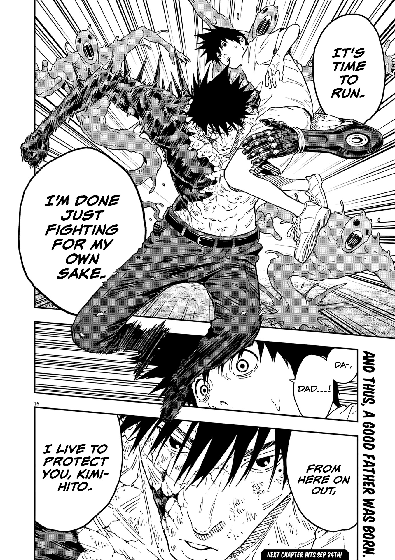 Jagaaaaaan Chapter 142 page 16 - Chapter 142: Black Defense