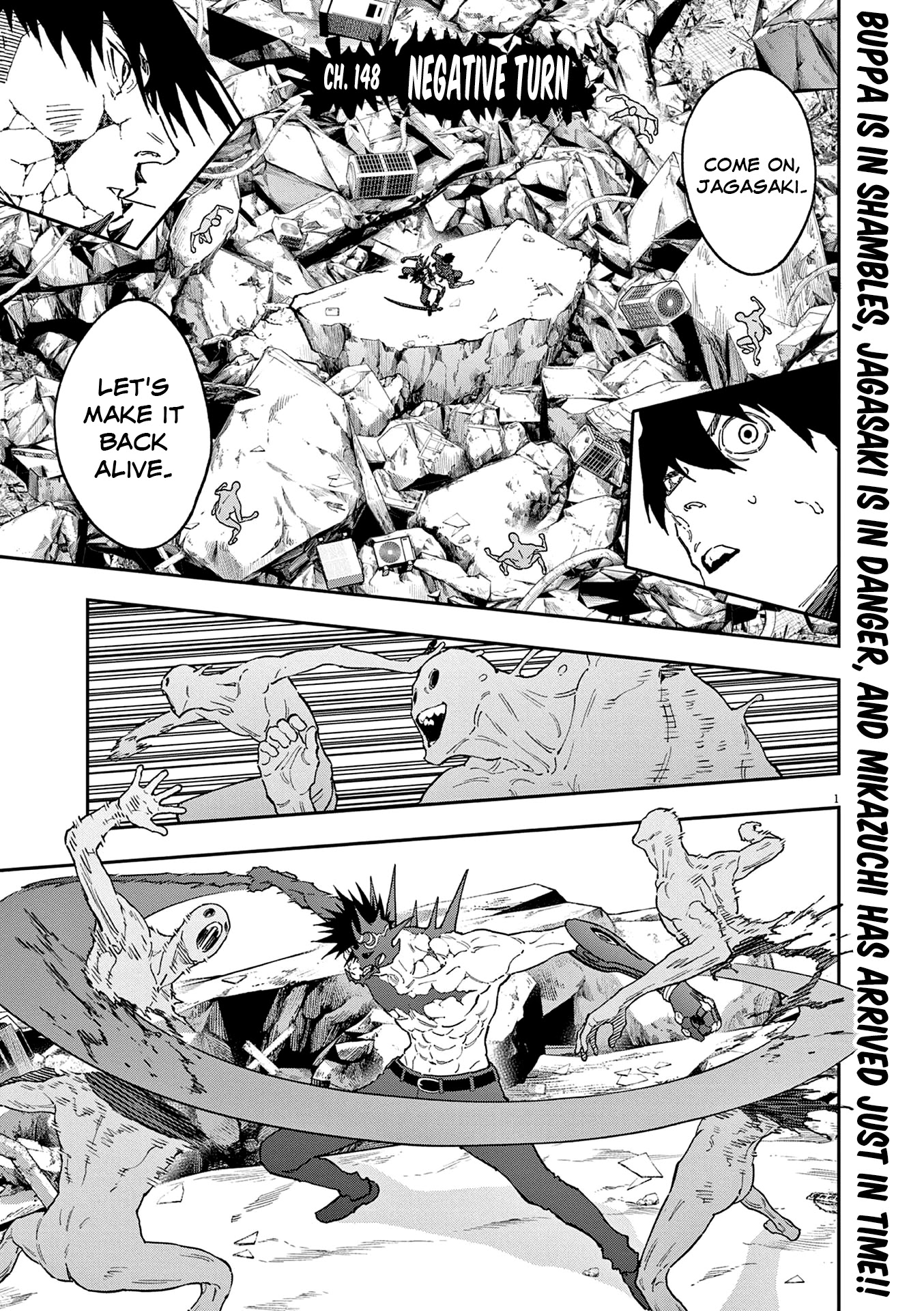 Jagaaaaaan Chapter 148 page 1 - Chapter 148: Negative Turn