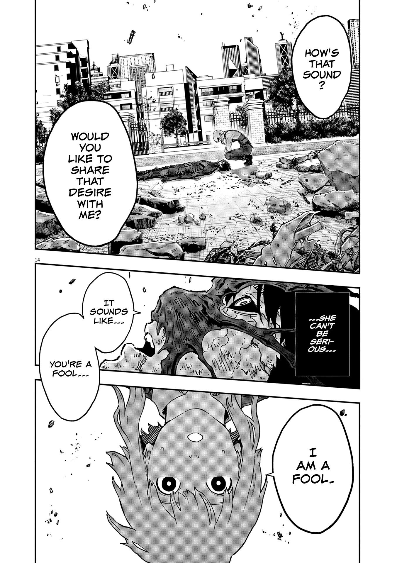 Jagaaaaaan Chapter 156 page 14 - Chapter 156: Magic