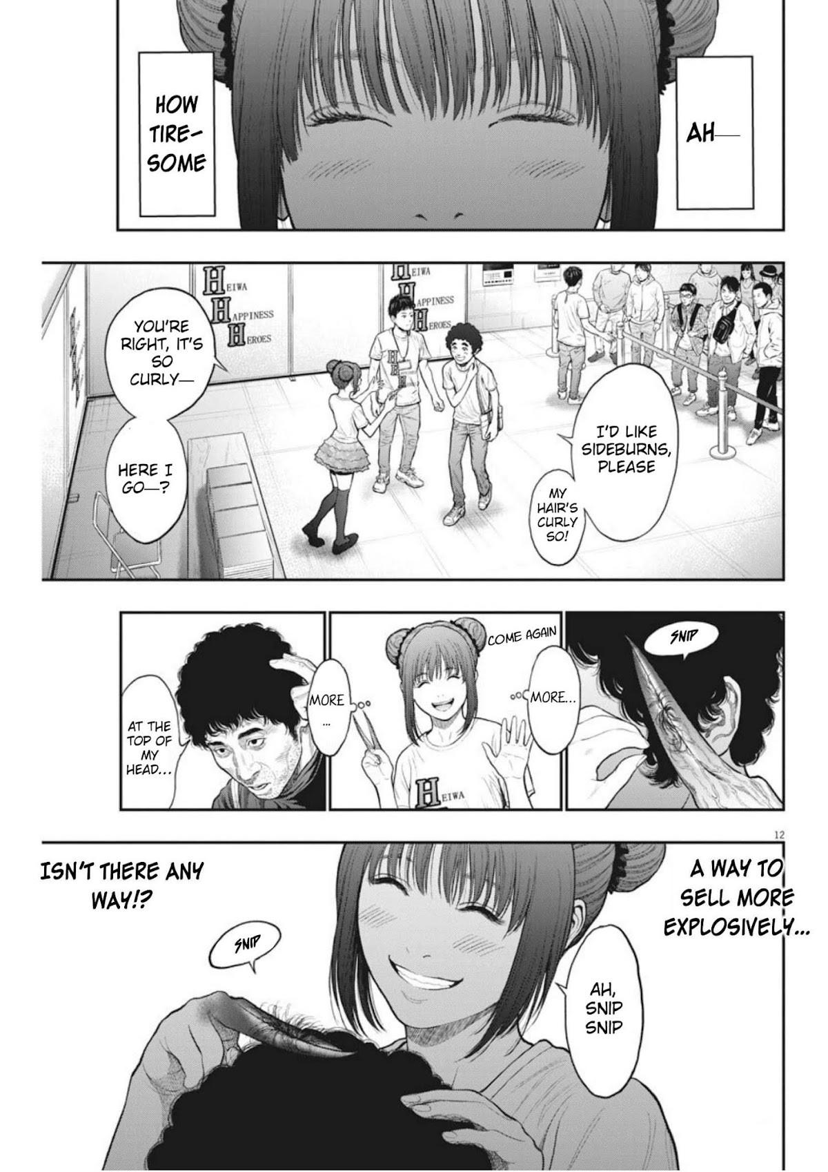 Jagaaaaaan Chapter 37 page 12 - Chapter 37: Snip Snip Meeting