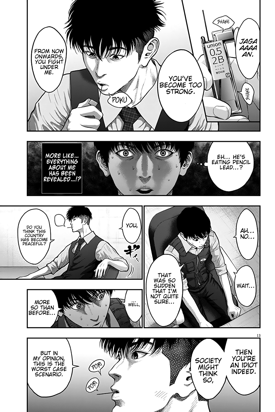 Jagaaaaaan Chapter 55 page 13 - Chapter 55: S.K.A.T.