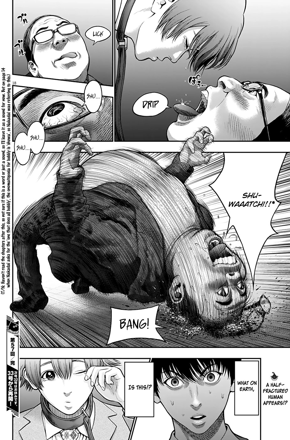 Jagaaaaaan Chapter 57 page 18 - Chapter 57: Half-fractured Human