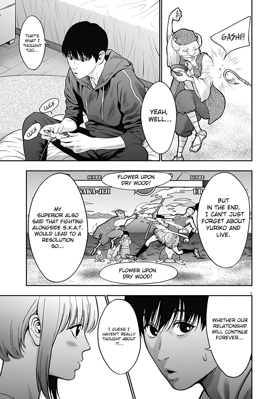 Jagaaaaaan Chapter 57 page 5 - Chapter 57: Half-fractured Human