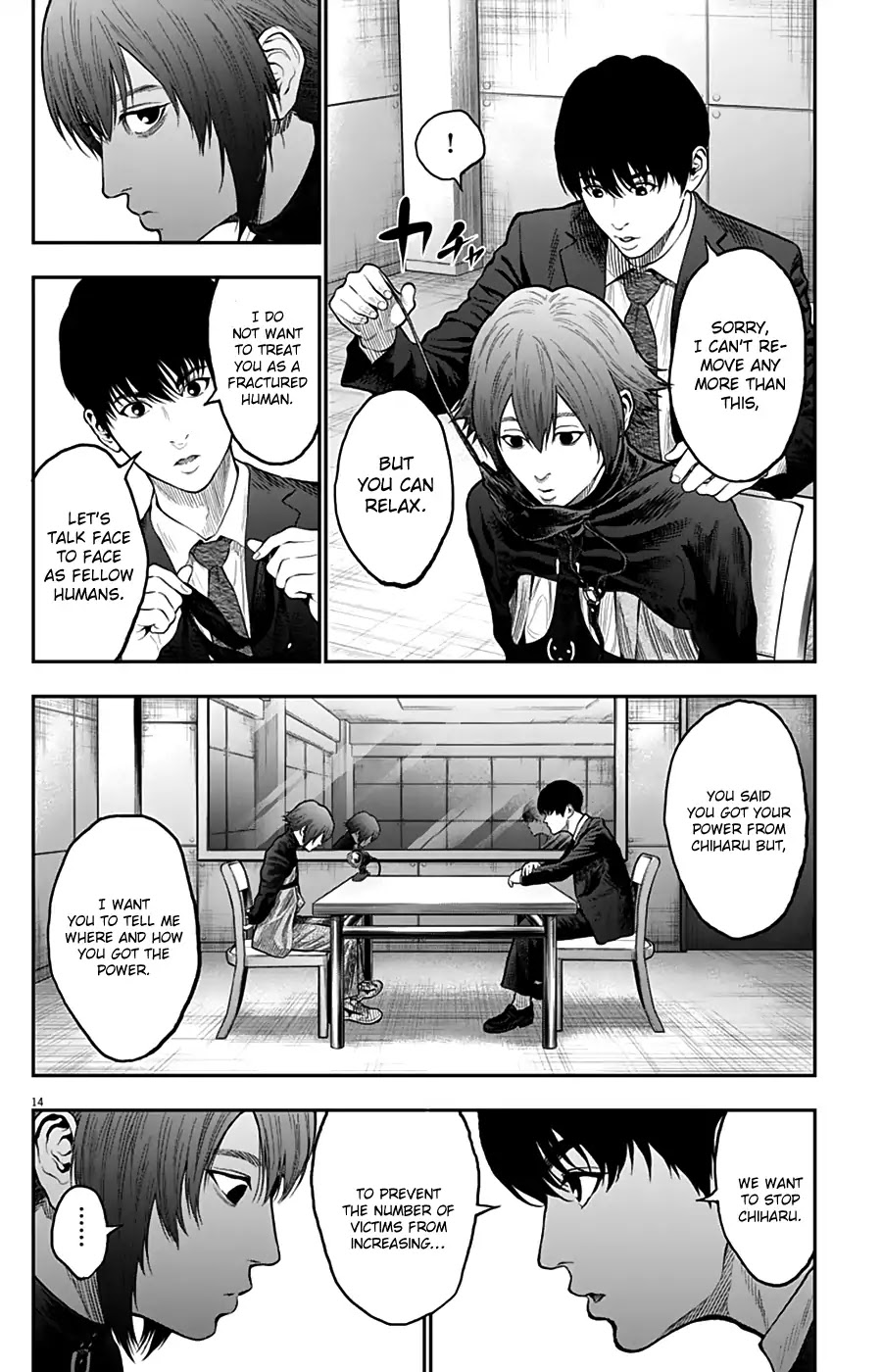 Jagaaaaaan Chapter 61 page 14 - Chapter 61: For a moment, my chest tightened