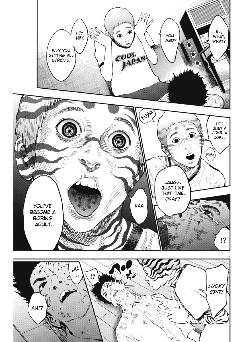 Jagaaaaaan Chapter 66 page 11 - Chapter 66: Hairless caterpillar, hair caterpillar