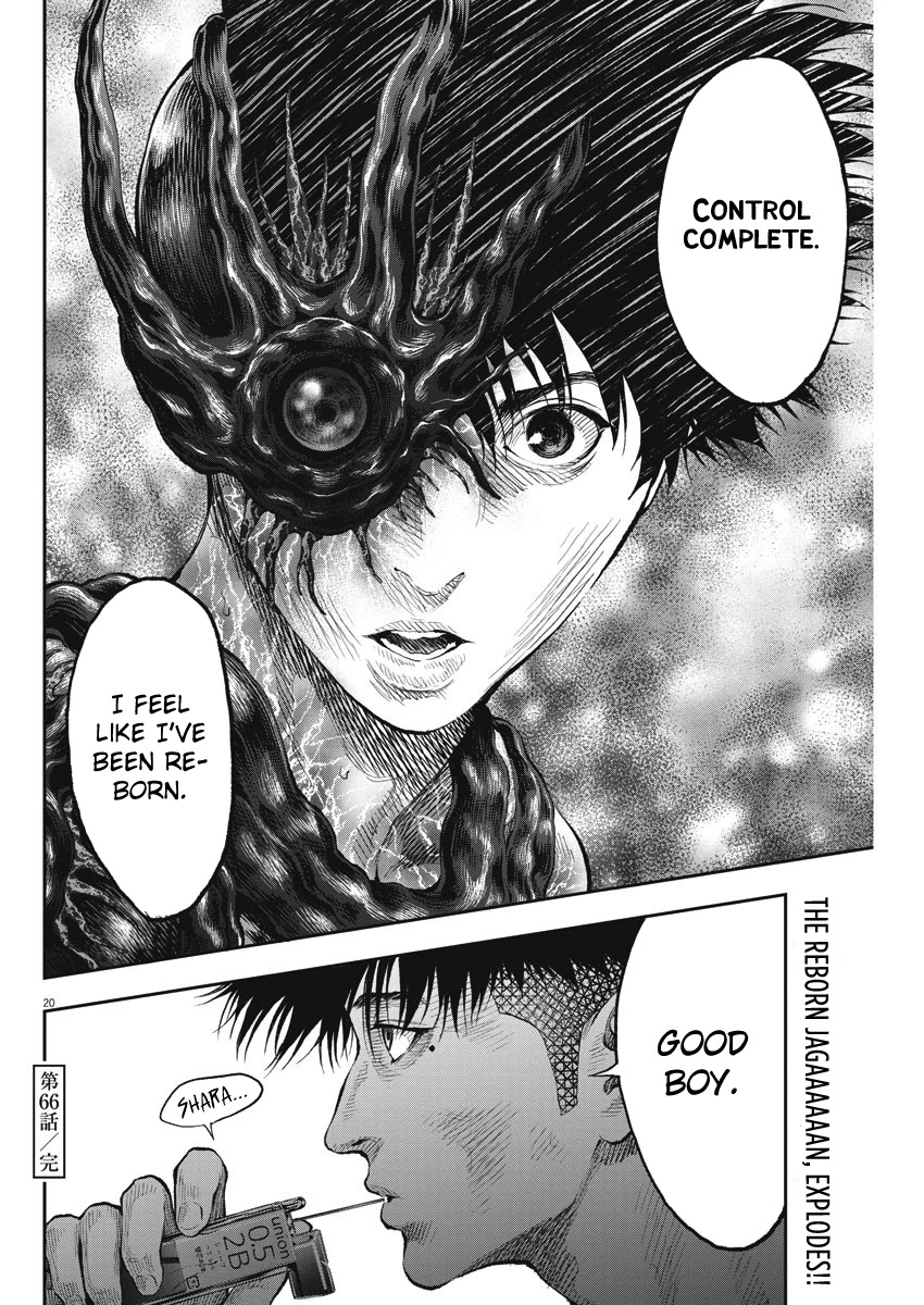 Jagaaaaaan Chapter 66 page 19 - Chapter 66: Hairless caterpillar, hair caterpillar