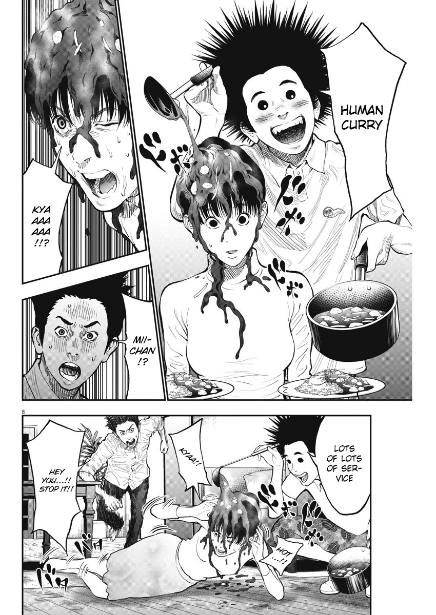 Jagaaaaaan Chapter 66 page 8 - Chapter 66: Hairless caterpillar, hair caterpillar