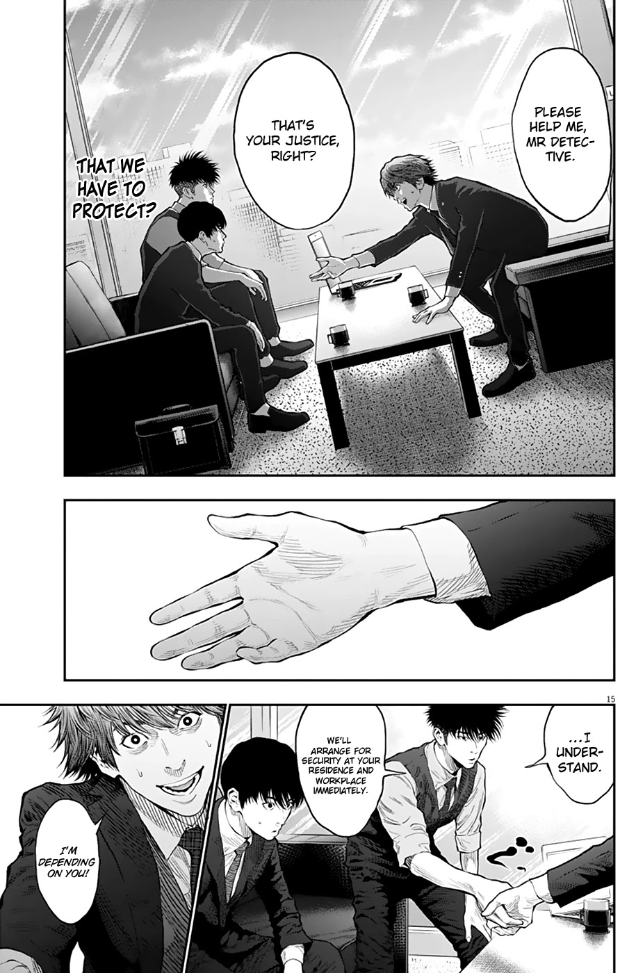 Jagaaaaaan Chapter 69 page 15 - Chapter 69: What is justice