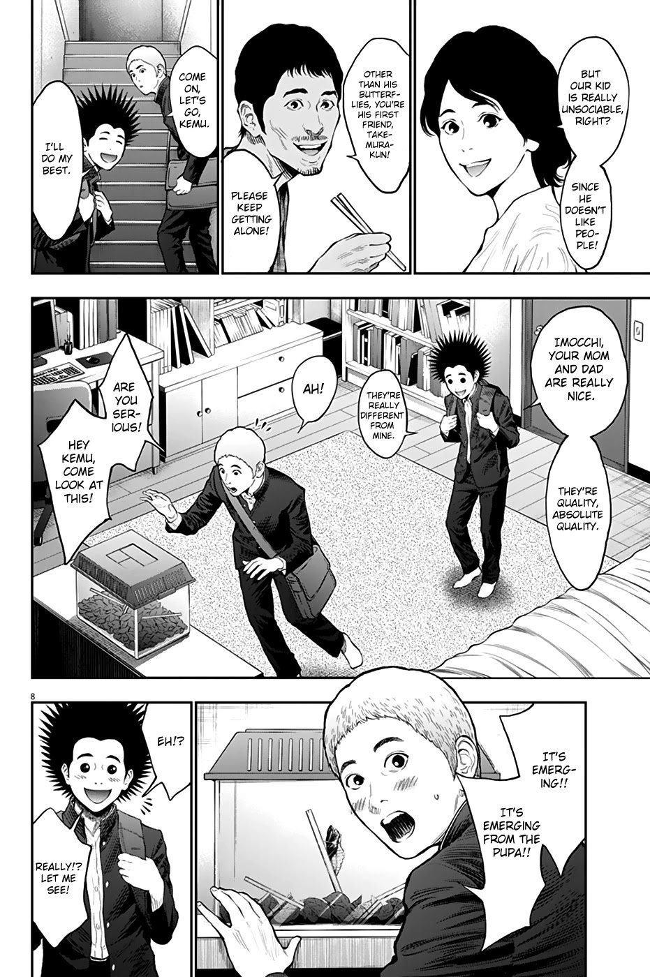 Jagaaaaaan Chapter 71 page 8 - Chapter 71: Those Who Kill, And Those Who Are Killed