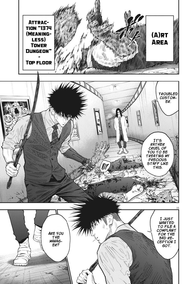 Jagaaaaaan Chapter 90 page 15 - Chapter 90: Deader Land Circus