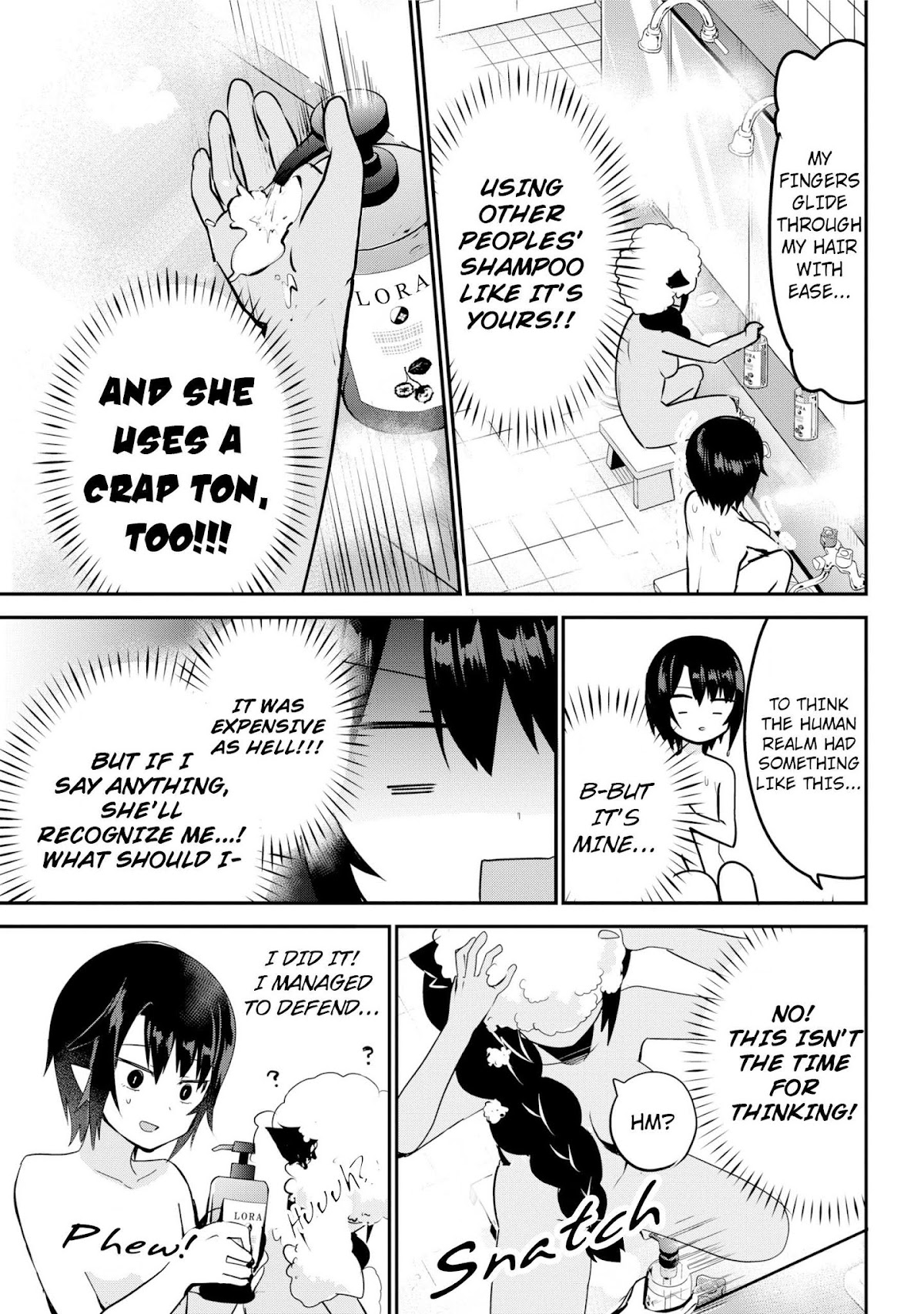 Jahy-sama wa Kujikenai! Chapter 27 page 9 - Chapter 27: Salwa-sama and the Bathhouse, Too