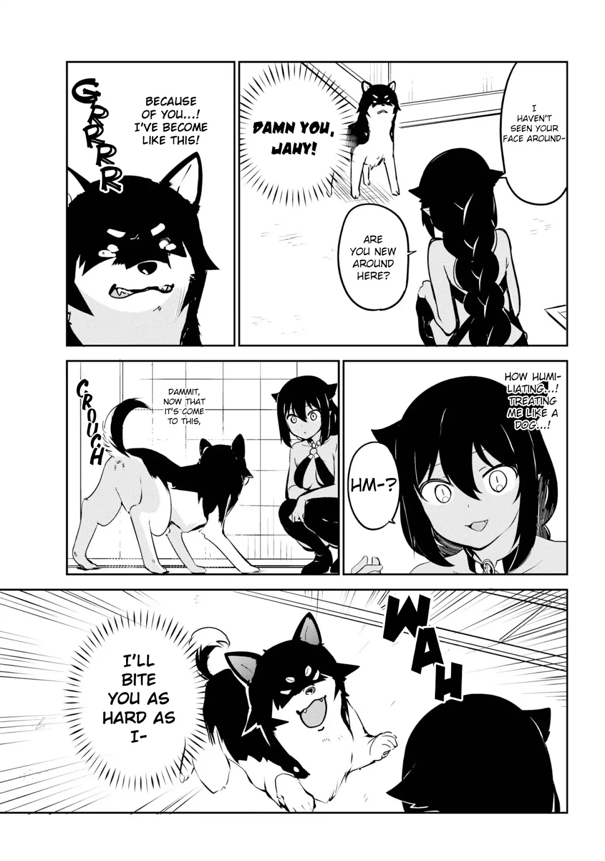 Jahy-sama wa Kujikenai! Chapter 34 page 9 - Chapter 34: Salwa-sama and the Doggie