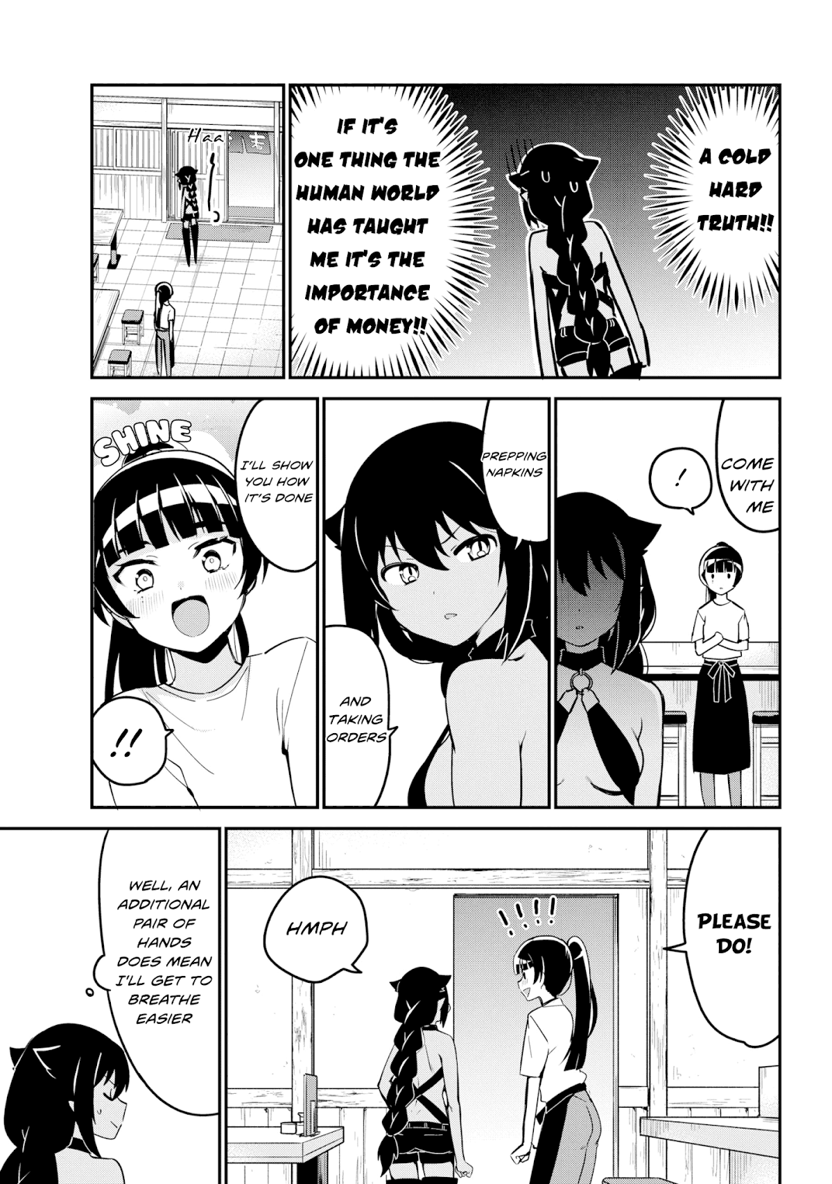 Jahy-sama wa Kujikenai! Chapter 45 page 7 - Chapter 45: Jahy-sama and the New Employee