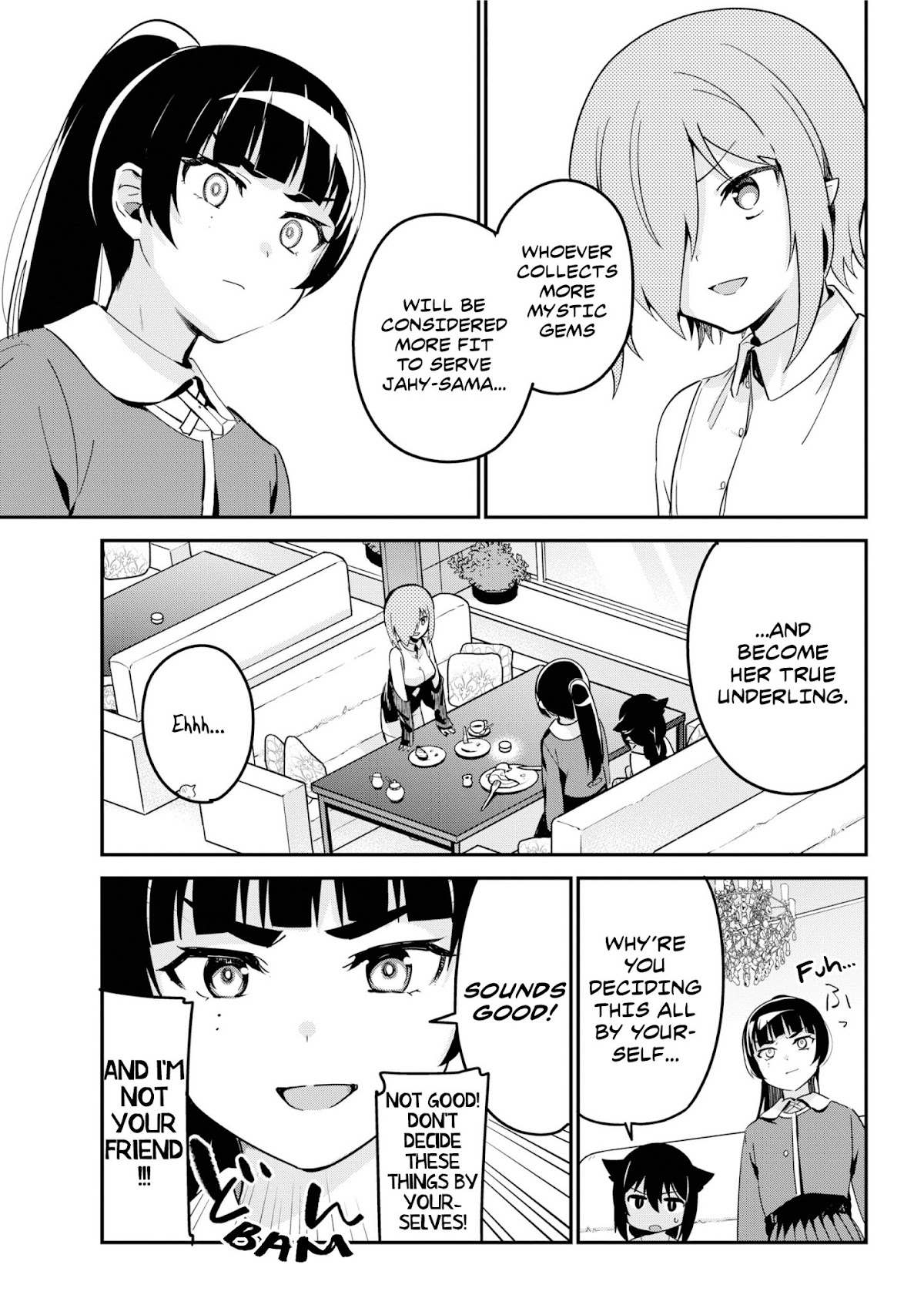 Jahy-sama wa Kujikenai! Chapter 46 page 11 - Chapter 46: Druj and the Magical Girl