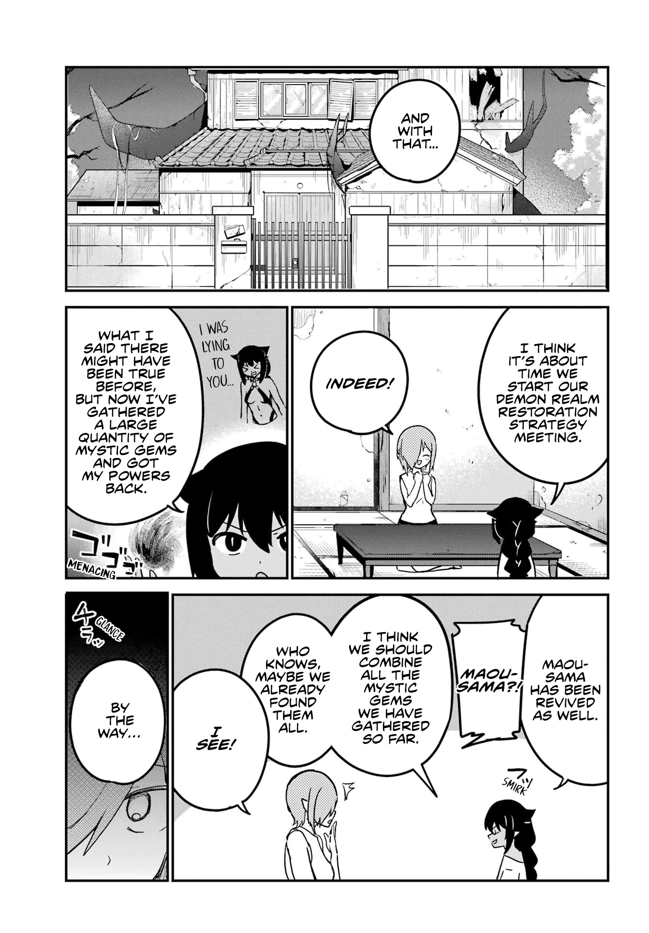 Jahy-sama wa Kujikenai! Chapter 76 page 1 - Chapter 76: Jahy-sama and Demon Realm Restoration Strategy Meeting