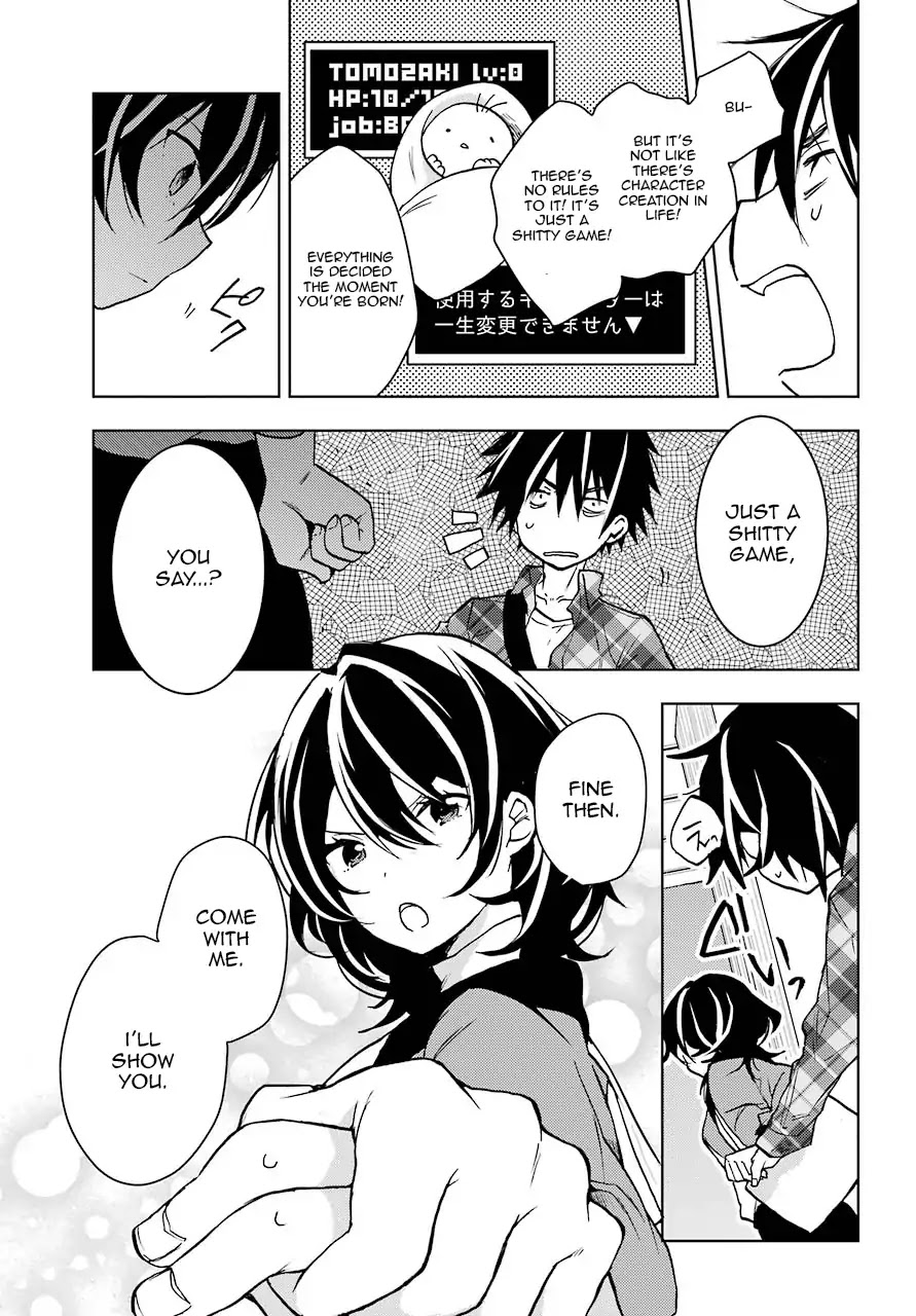 Jaku-chara Tomozaki-kun Chapter 1 page 21 - Chapter 1: The Start of Life's Strategy Guide