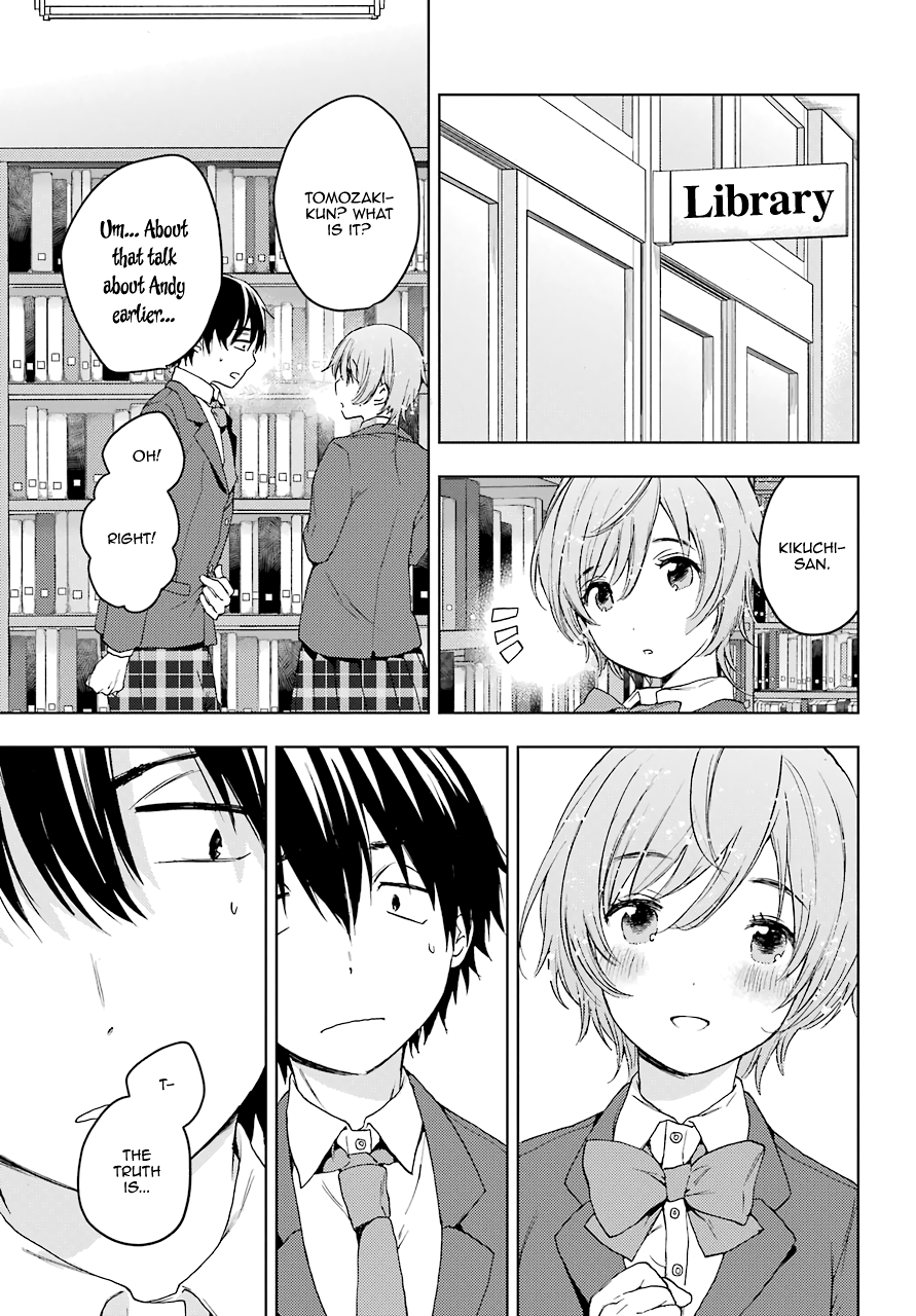 Jaku-chara Tomozaki-kun Chapter 10 page 3 - Chapter 10: Mandatory Fight with a Powerful Boss