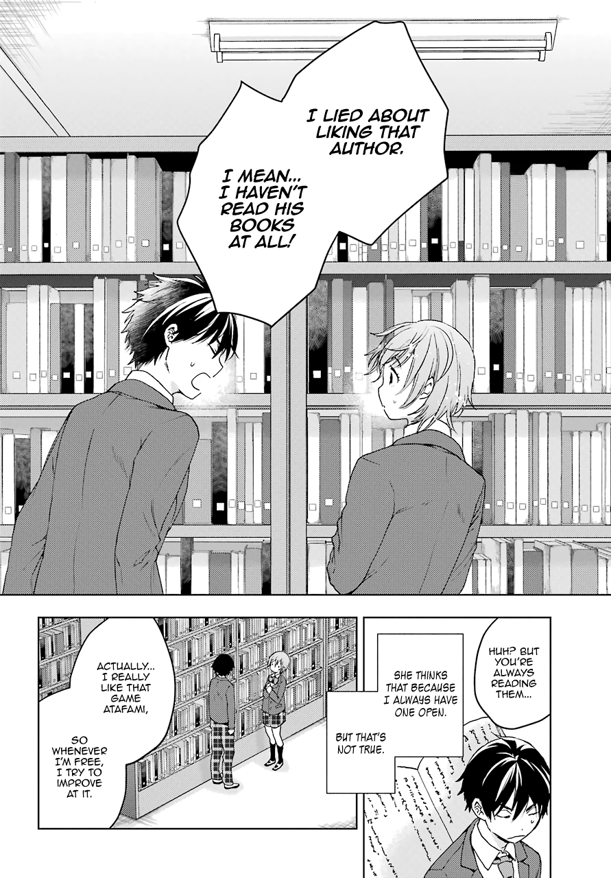 Jaku-chara Tomozaki-kun Chapter 10 page 4 - Chapter 10: Mandatory Fight with a Powerful Boss