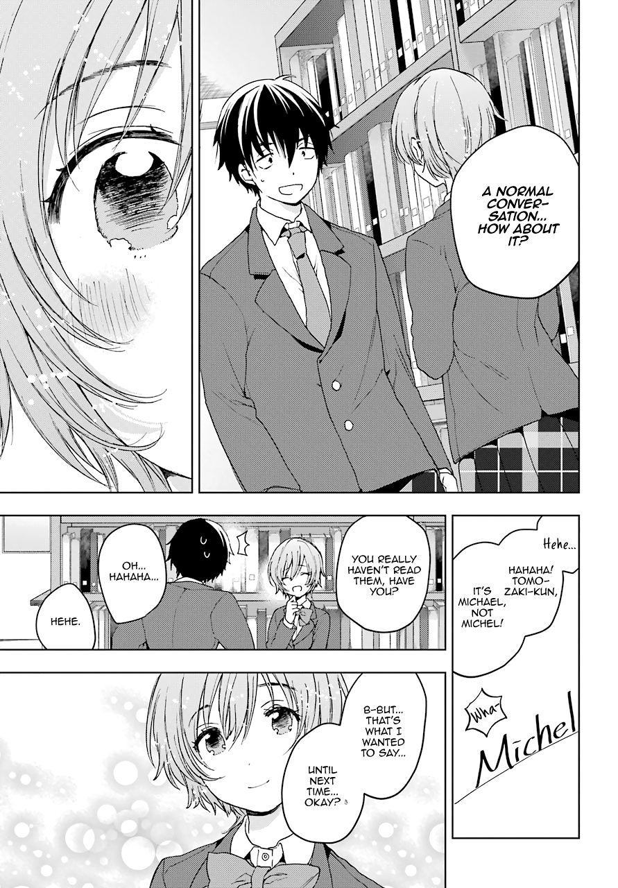 Jaku-chara Tomozaki-kun Chapter 10 page 7 - Chapter 10: Mandatory Fight with a Powerful Boss