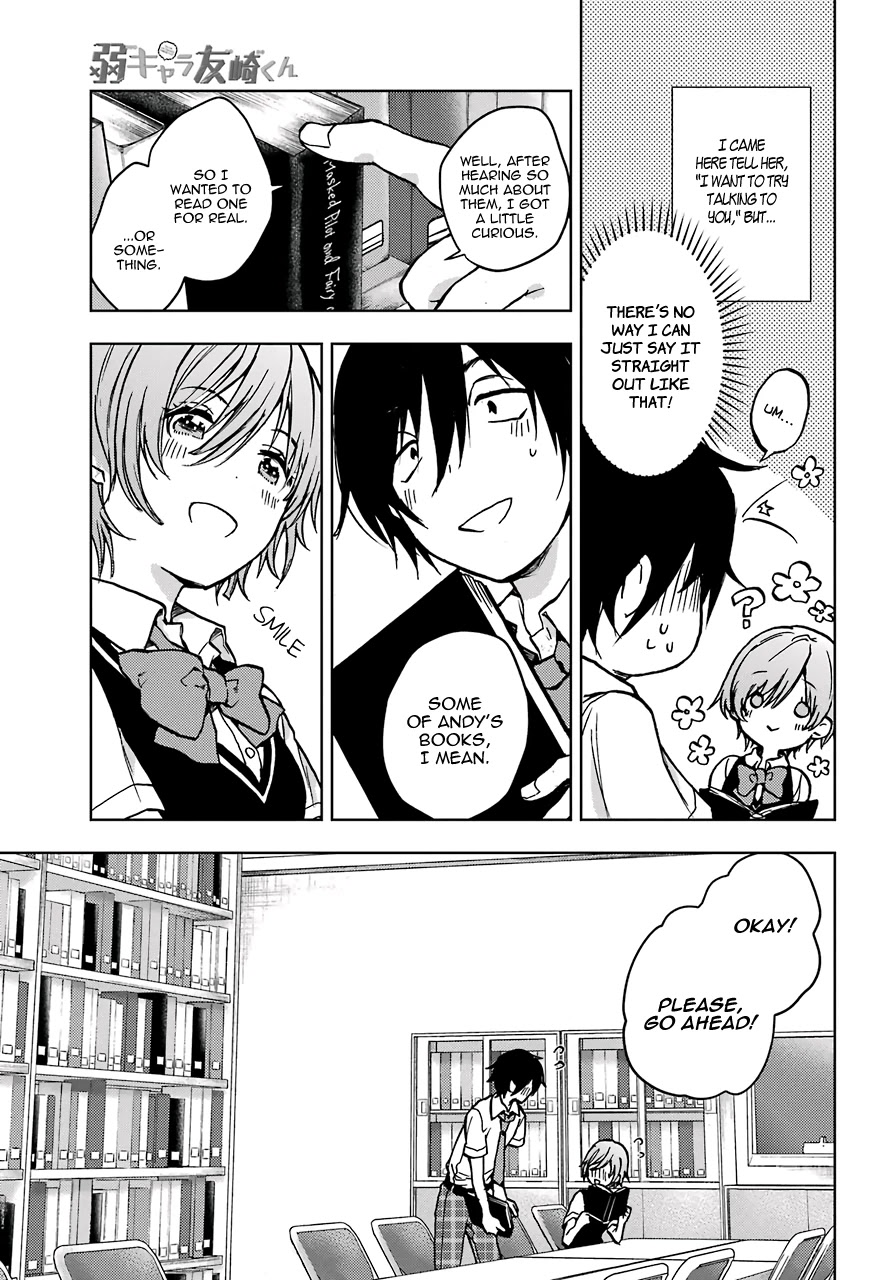 Jaku-chara Tomozaki-kun Chapter 13 page 11 - Chapter 13: That One Undereleveled Person in the Party Levels Up Super Fast