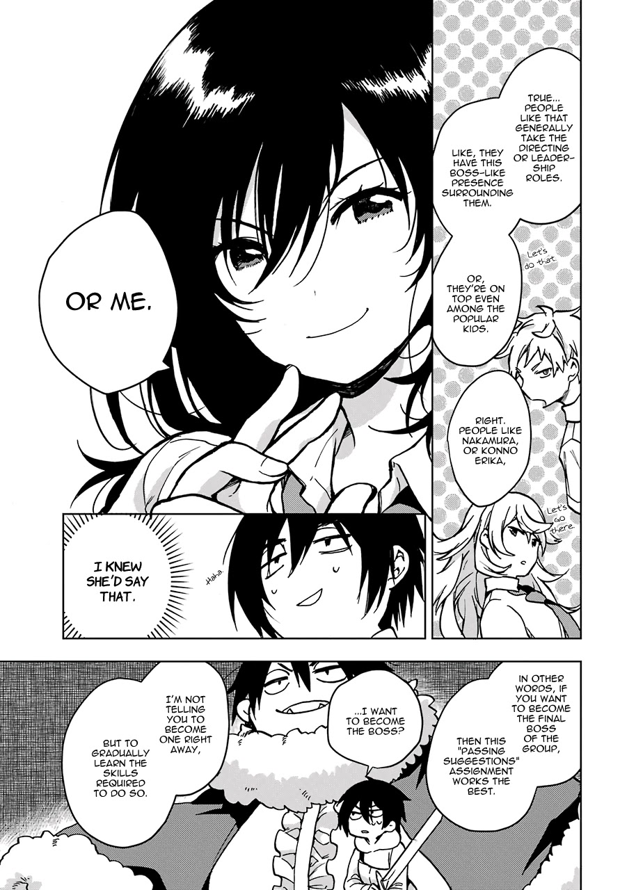 Jaku-chara Tomozaki-kun Chapter 13 page 23 - Chapter 13: That One Undereleveled Person in the Party Levels Up Super Fast