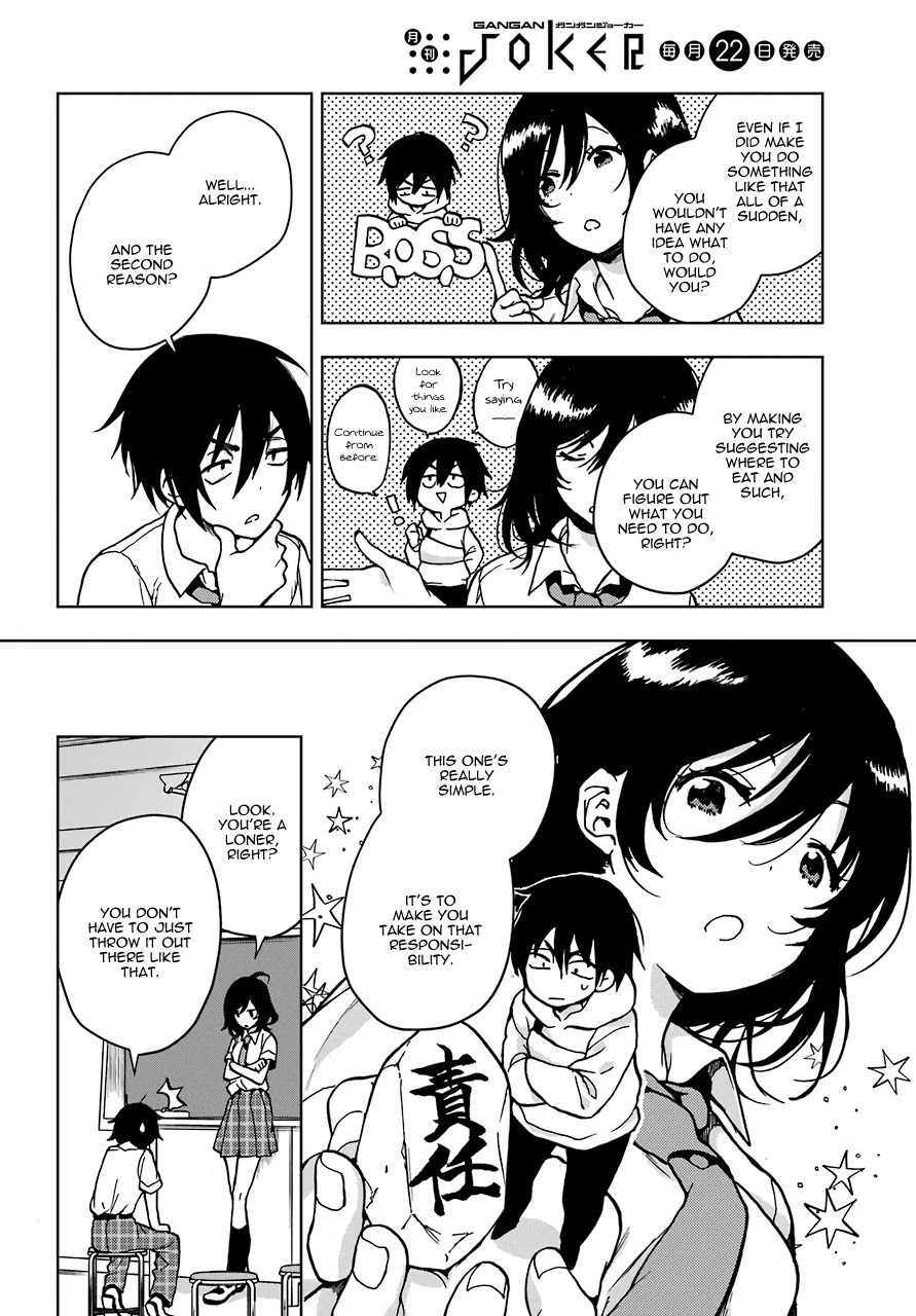 Jaku-chara Tomozaki-kun Chapter 13 page 24 - Chapter 13: That One Undereleveled Person in the Party Levels Up Super Fast