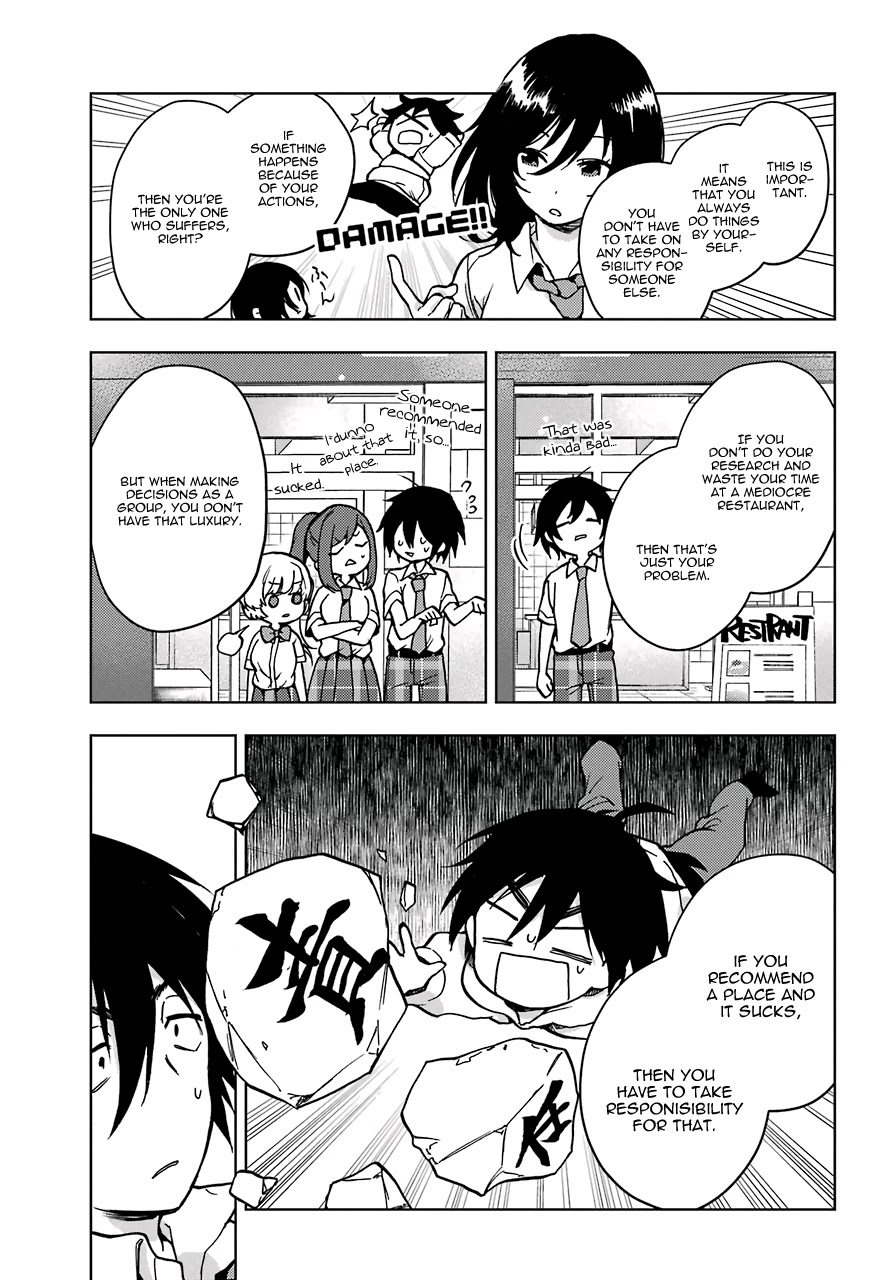 Jaku-chara Tomozaki-kun Chapter 13 page 25 - Chapter 13: That One Undereleveled Person in the Party Levels Up Super Fast