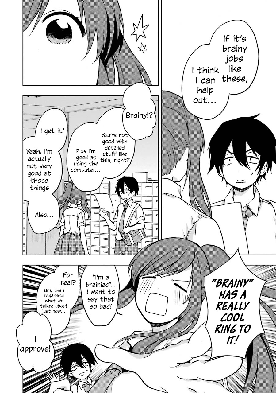 Jaku-chara Tomozaki-kun Chapter 15 page 22 - Chapter 15: If you speed-run a game inside a game, there’s no way you can stop (1)