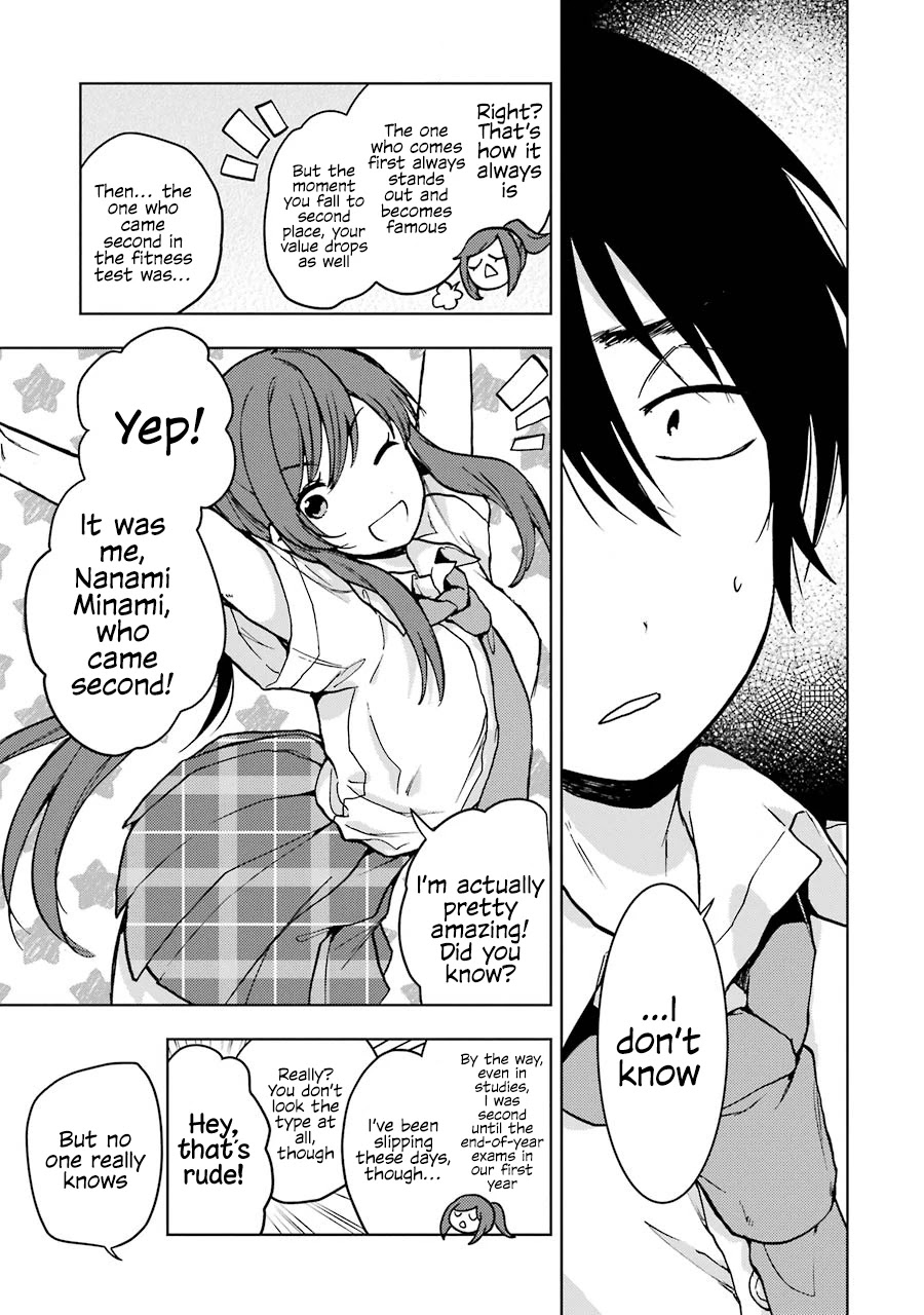 Jaku-chara Tomozaki-kun Chapter 16 page 14 - Chapter 16: If you speed-run a game inside a game, there’s no way you can stop (2)