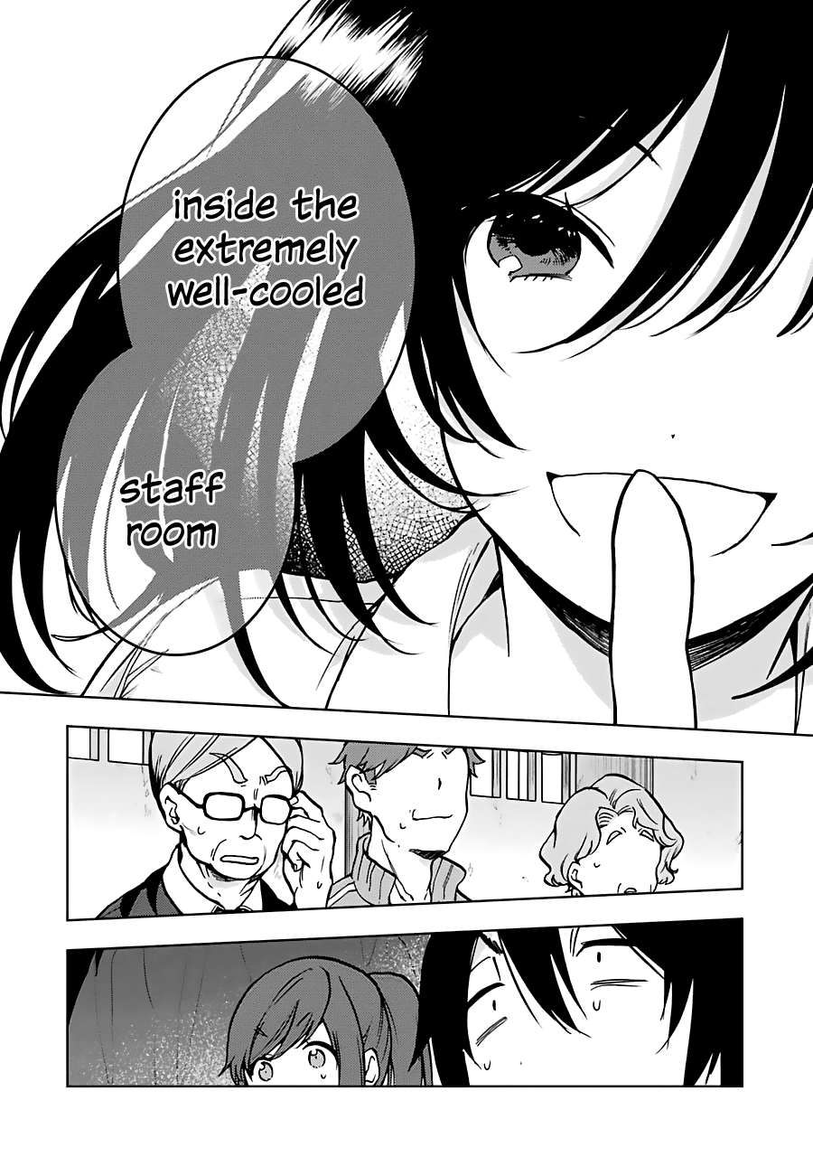 Jaku-chara Tomozaki-kun Chapter 17 page 13 - Chapter 17: When a teacher-type character becomes the boss, they're usually strong enough to checkmate you