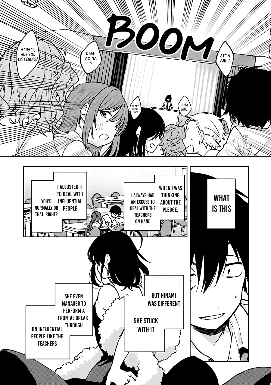 Jaku-chara Tomozaki-kun Chapter 17 page 14 - Chapter 17: When a teacher-type character becomes the boss, they're usually strong enough to checkmate you