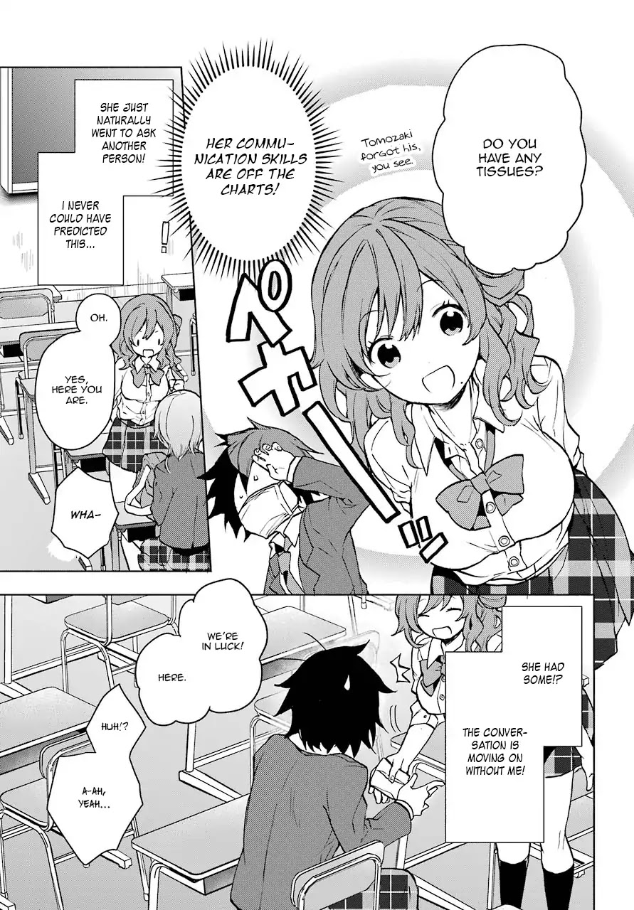Jaku-chara Tomozaki-kun Chapter 2 page 17 - Chapter 2: Talk To Three Girls!