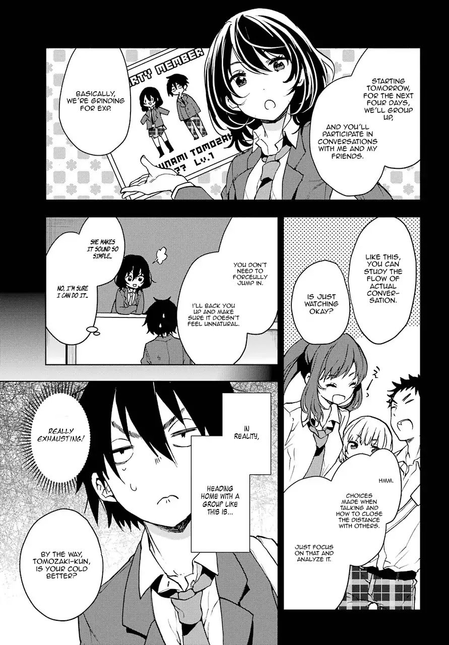 Jaku-chara Tomozaki-kun Chapter 3 page 13 - Chapter 3: Grinding Conversation EXP