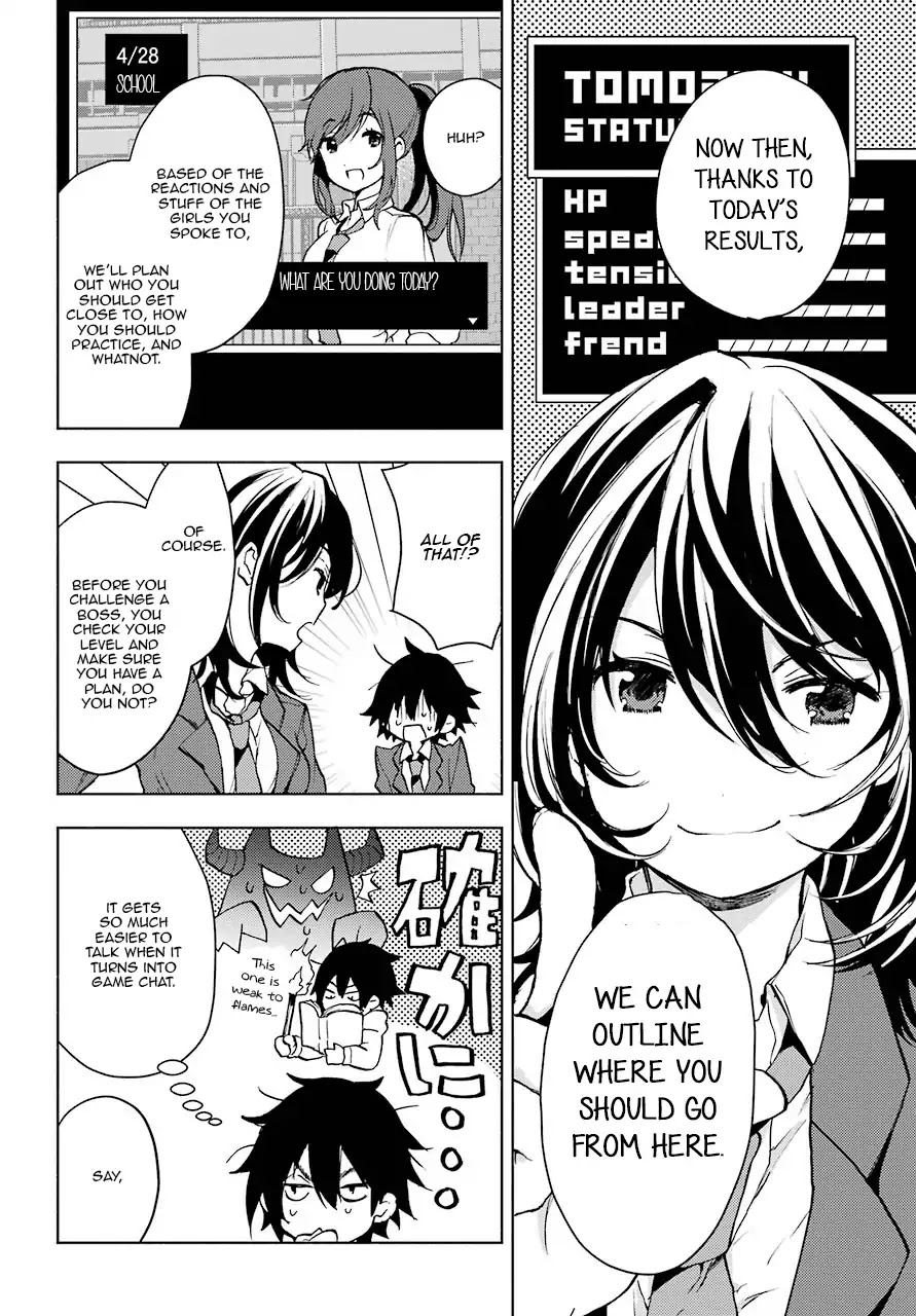 Jaku-chara Tomozaki-kun Chapter 3 page 8 - Chapter 3: Grinding Conversation EXP