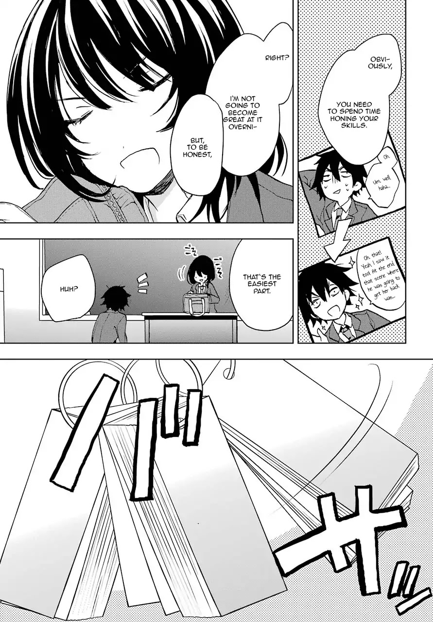 Jaku-chara Tomozaki-kun Chapter 4 page 17 - Chapter 4: The Two Keys of The Conversation