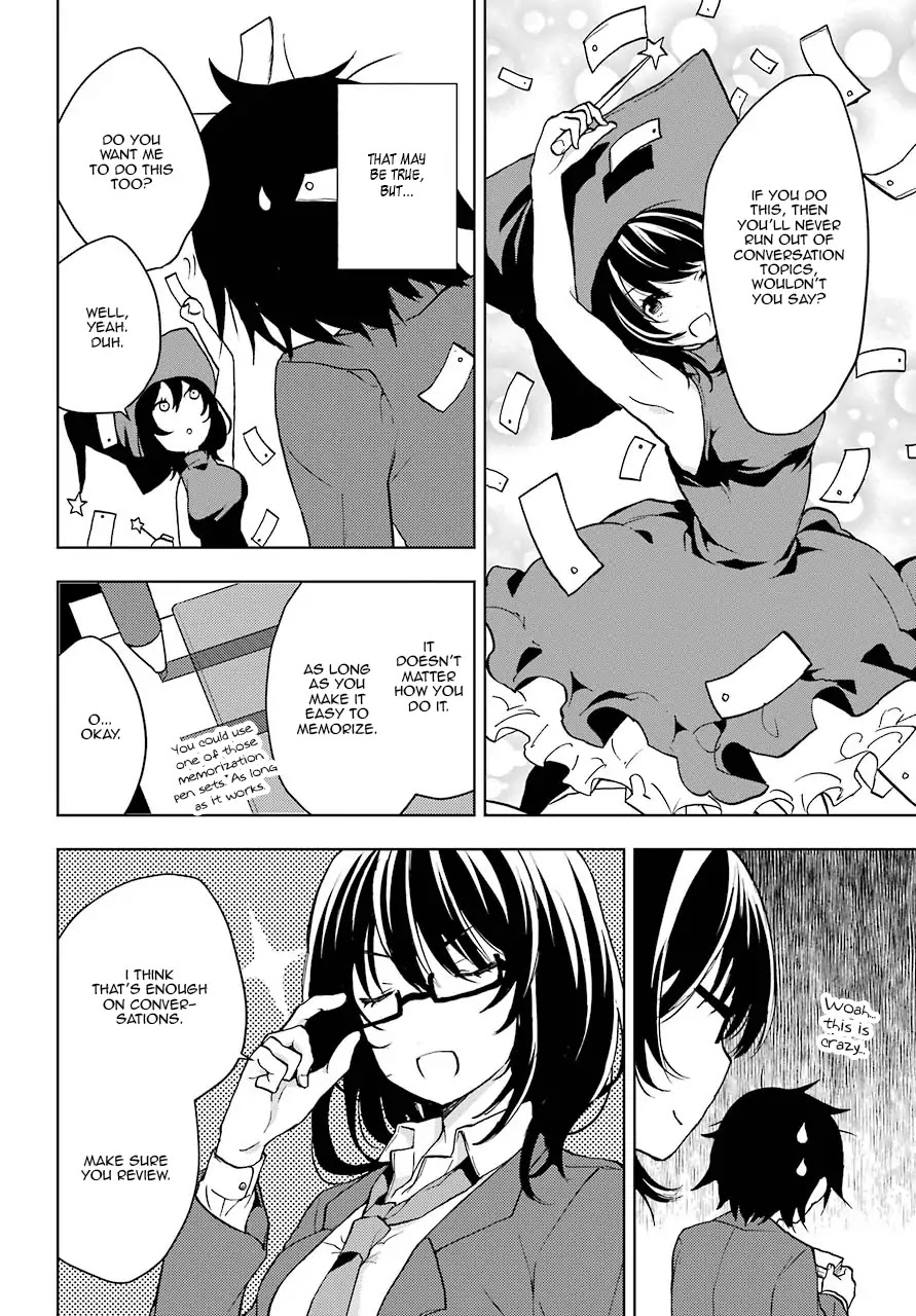 Jaku-chara Tomozaki-kun Chapter 4 page 20 - Chapter 4: The Two Keys of The Conversation