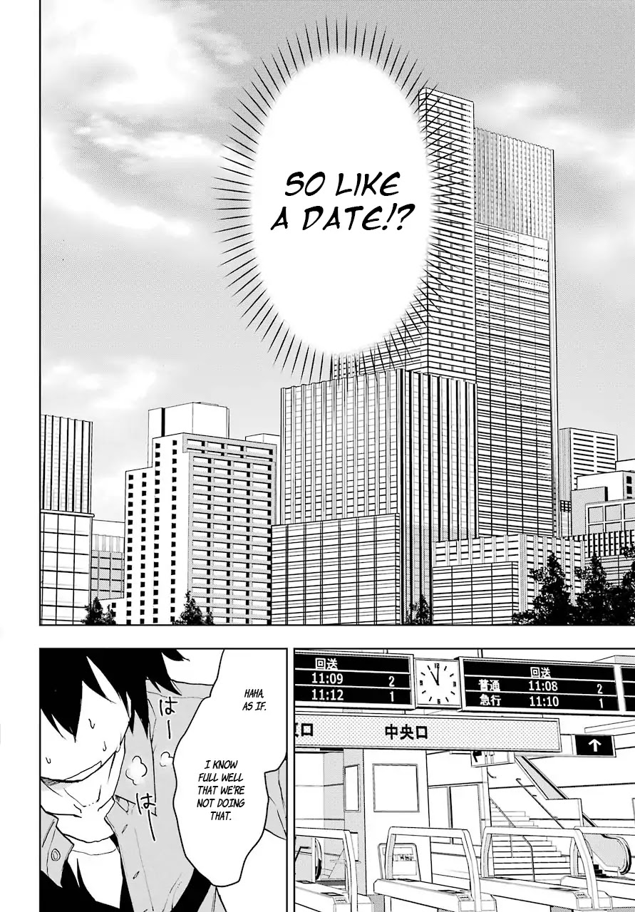 Jaku-chara Tomozaki-kun Chapter 4 page 24 - Chapter 4: The Two Keys of The Conversation